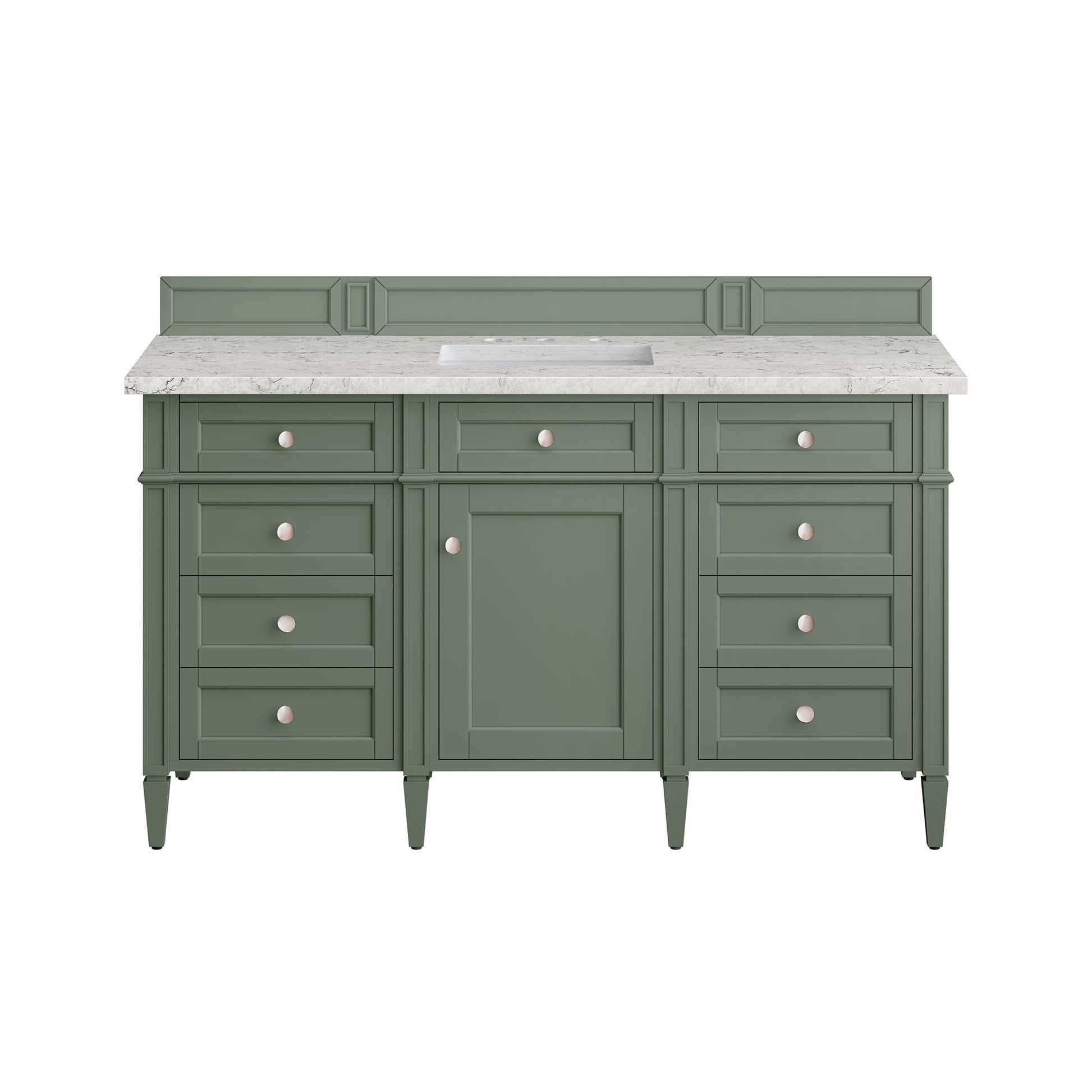 Smokey Celadon / Eternal Jasmine Pearl - 3 Faucet Holes