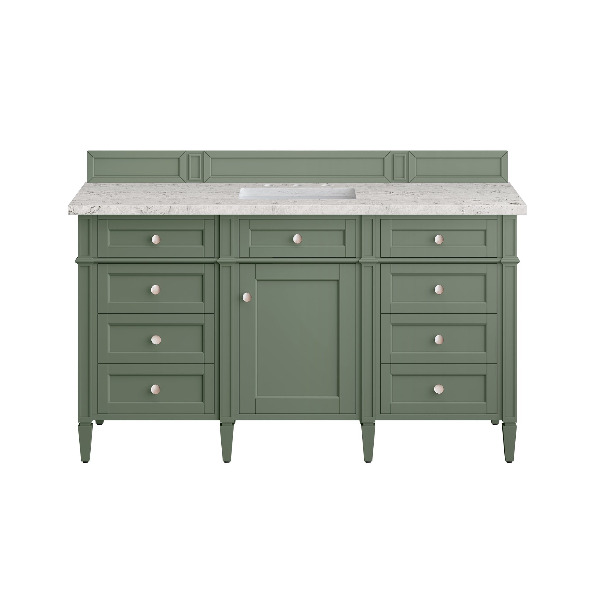 Smokey Celadon / Eternal Jasmine Pearl - 3 Faucet Holes