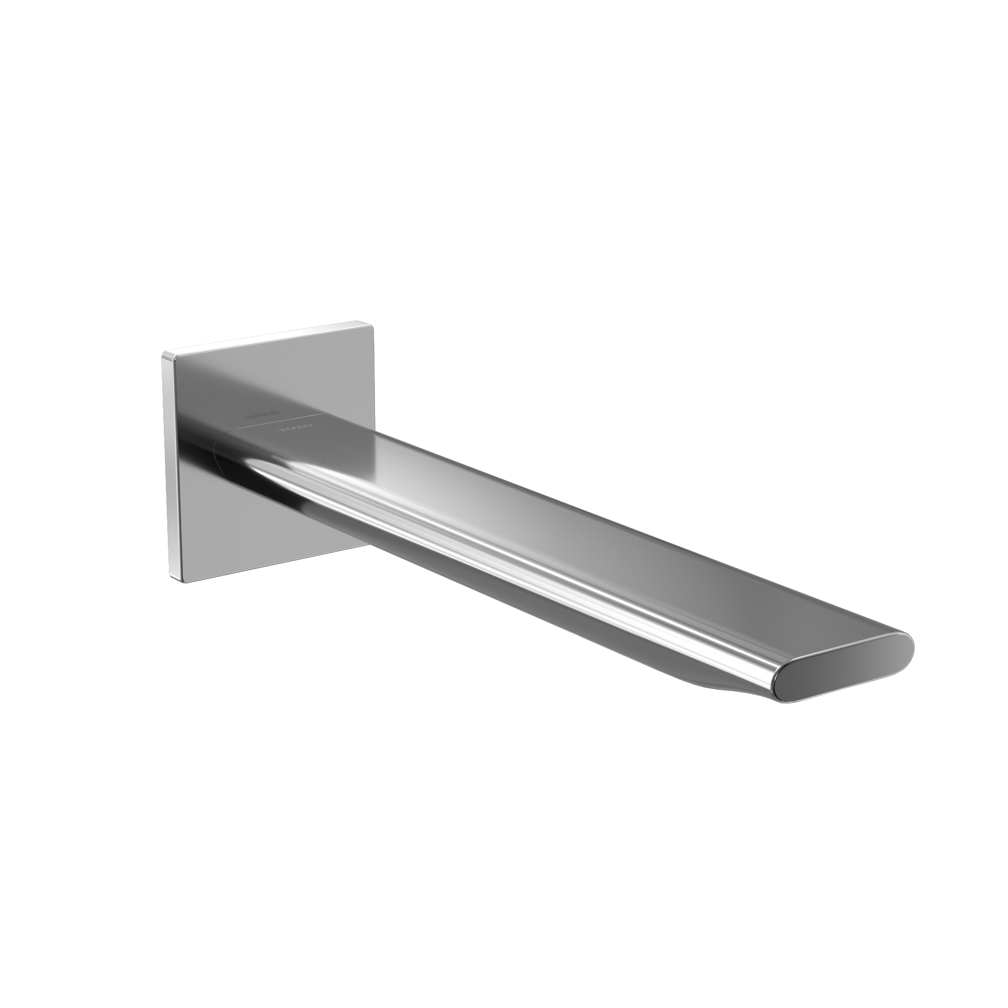 Toto Libella Wall Mount AC Powered 0.5 GPM Touchless Bathroom Faucet with Mixing Valve - 10 Second On Demand Flow