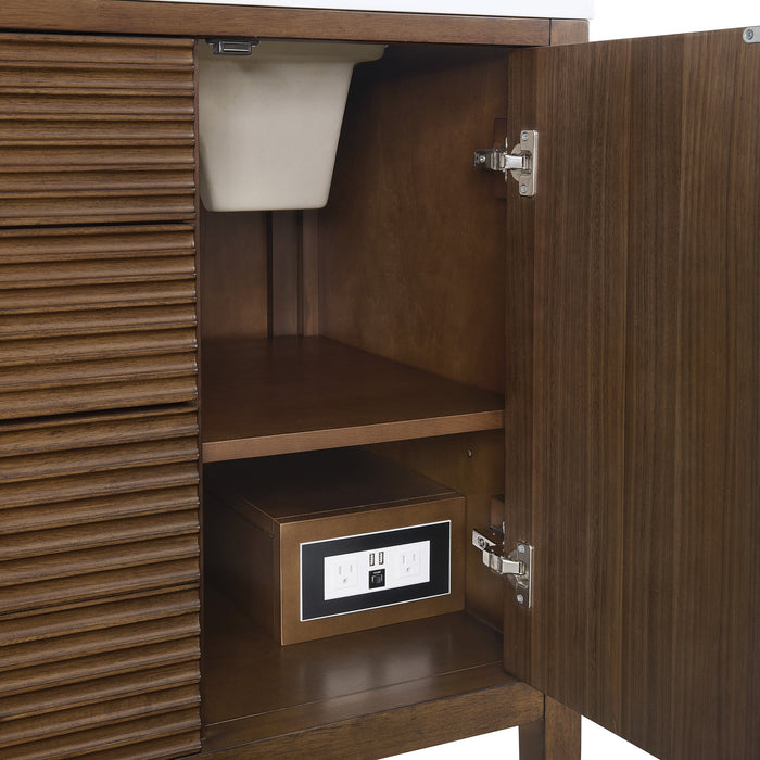 Mid-Century Walnut / No Countertop