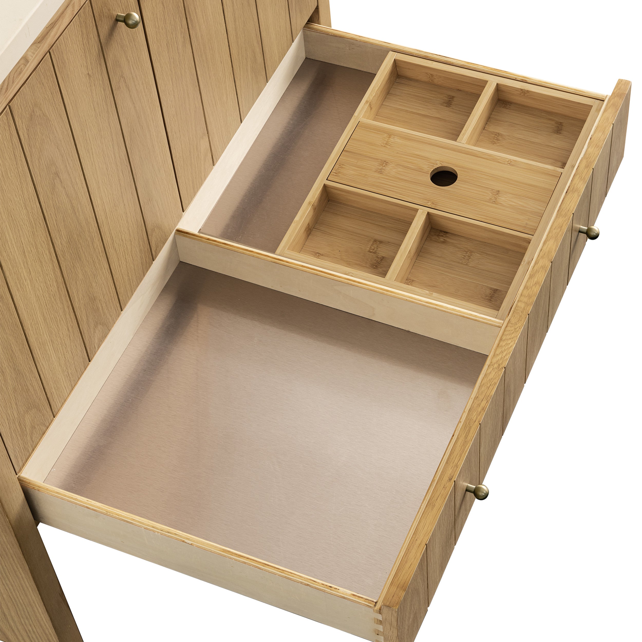 Light Natural Oak / No Countertop