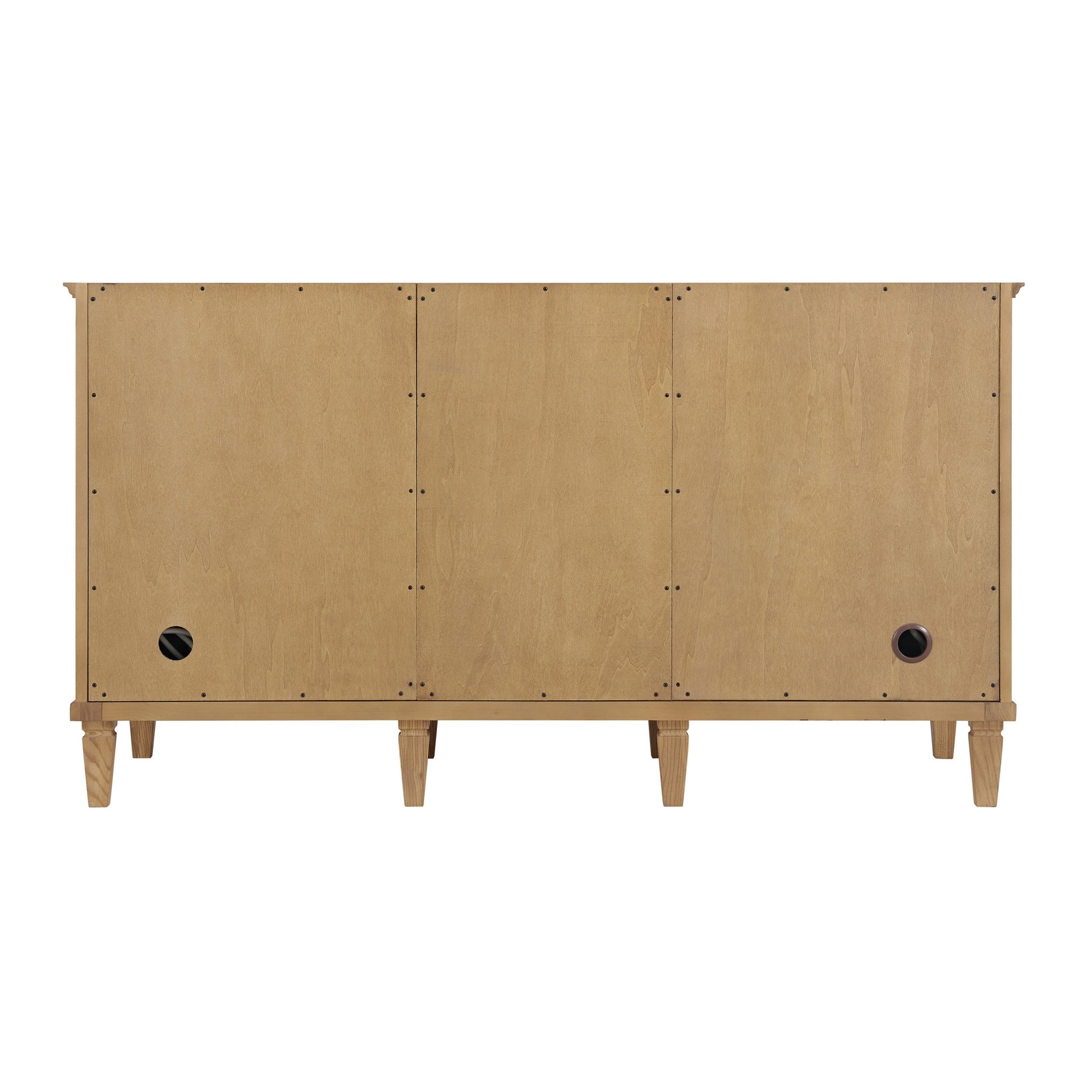 Light Natural Oak / White Zeus - 3 Faucet Holes