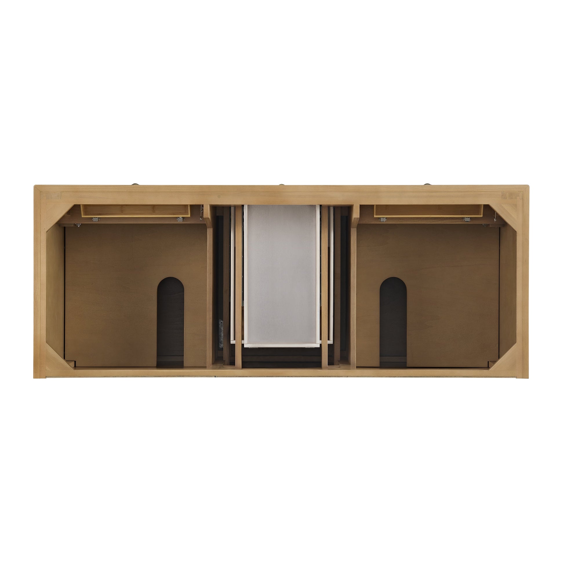 Light Natural Oak / Victorian Silver - 3 Faucet Holes