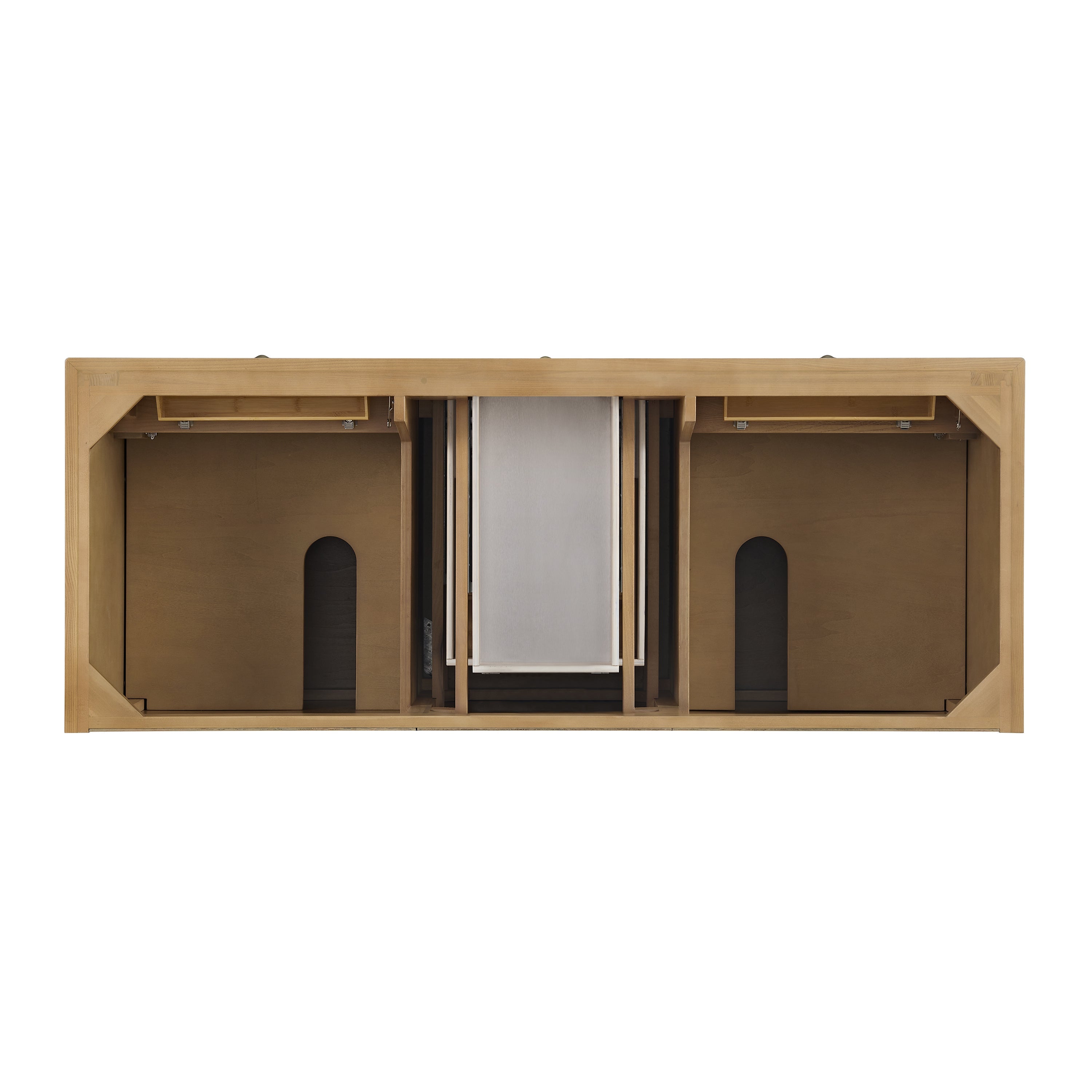 Light Natural Oak / Victorian Silver - 3 Faucet Holes