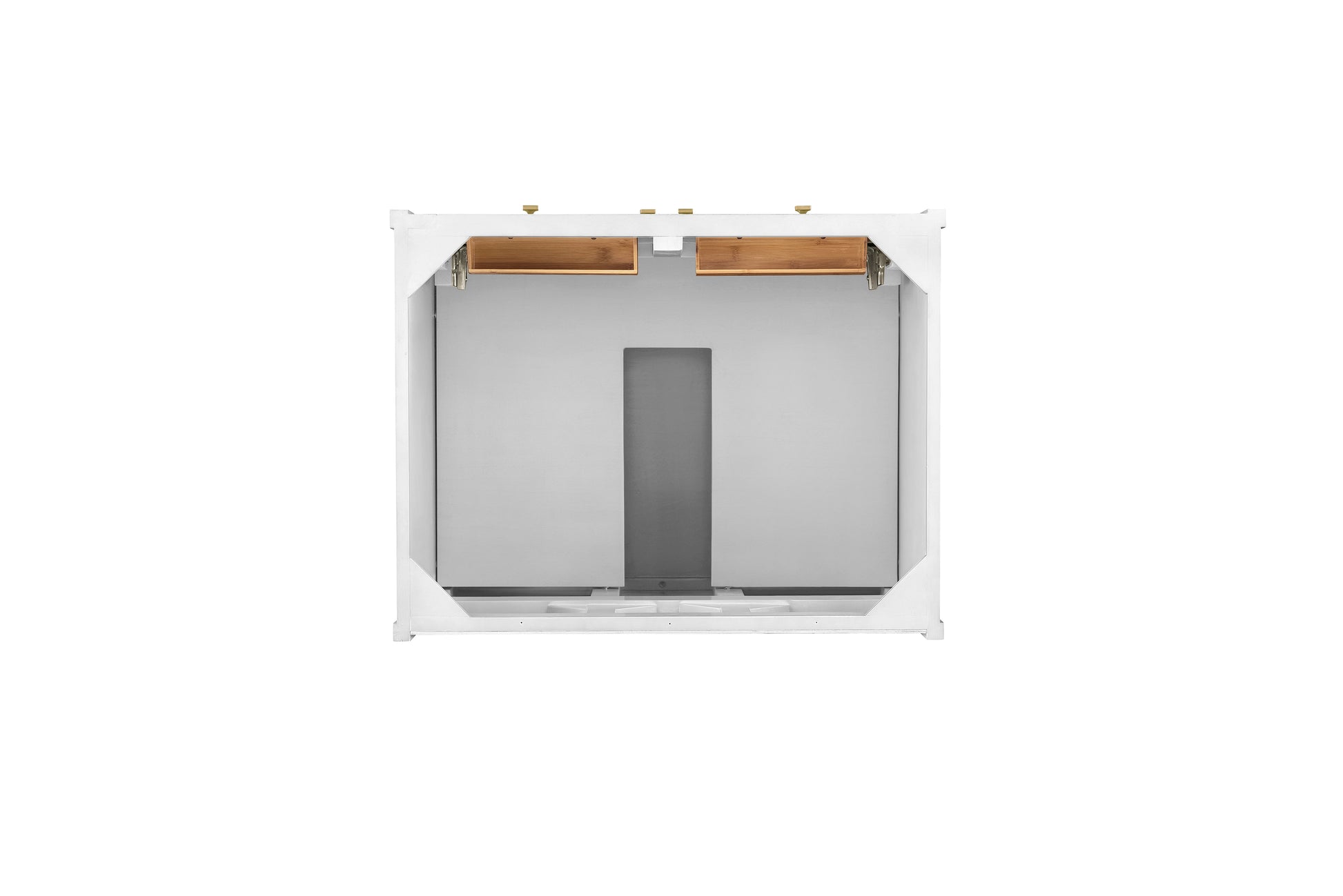 Glossy White / White Zeus - 1 Faucet Hole