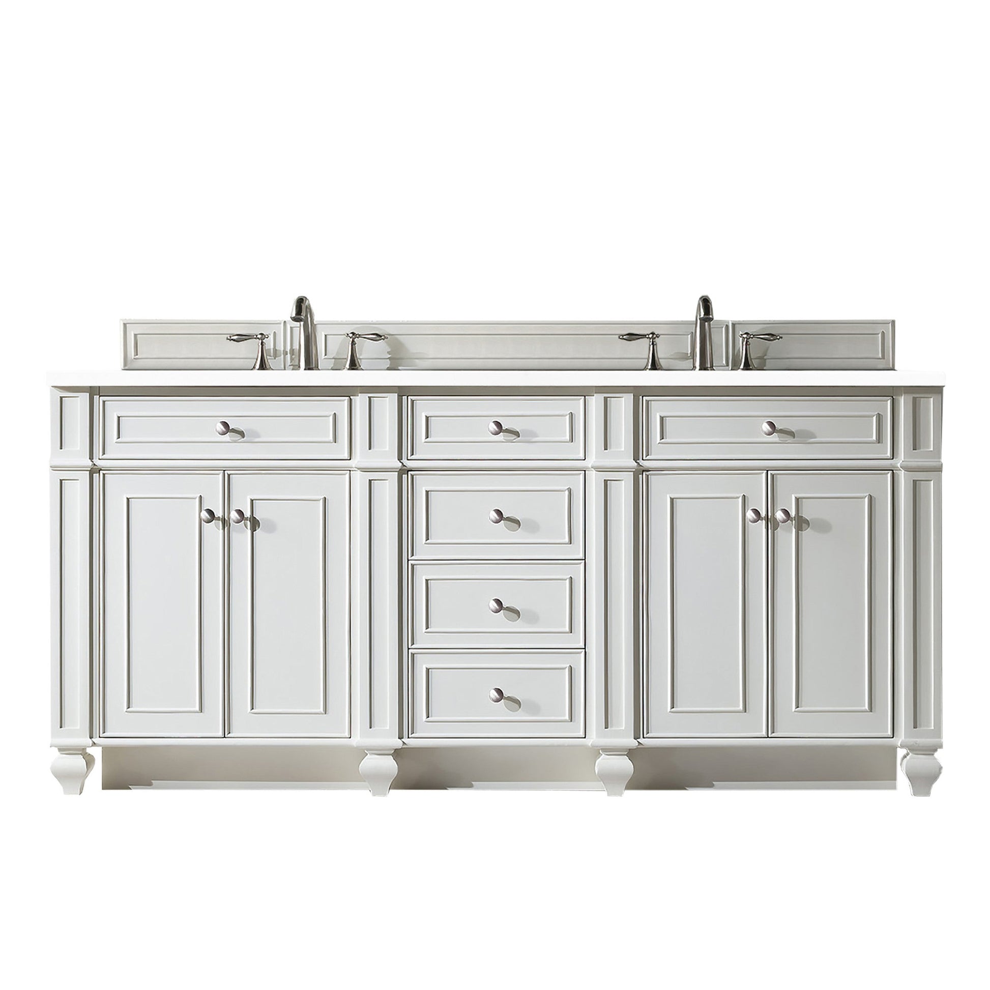 Bright White / White Zeus - 3 Faucet Holes