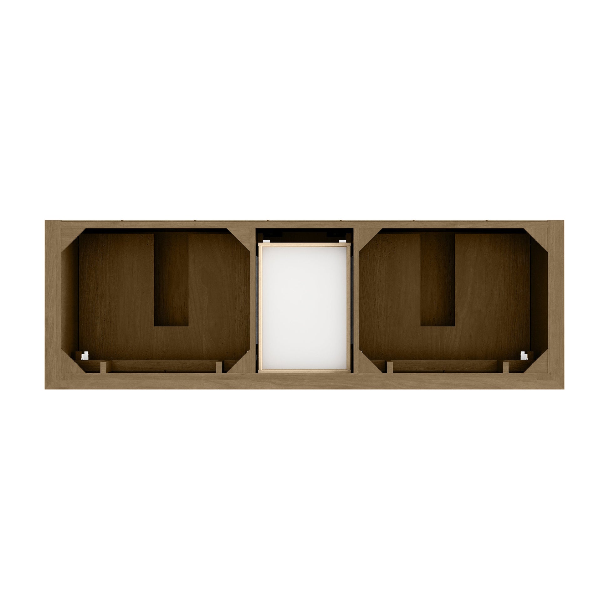 Honey Oak / Victorian Silver - 3 Faucet Holes