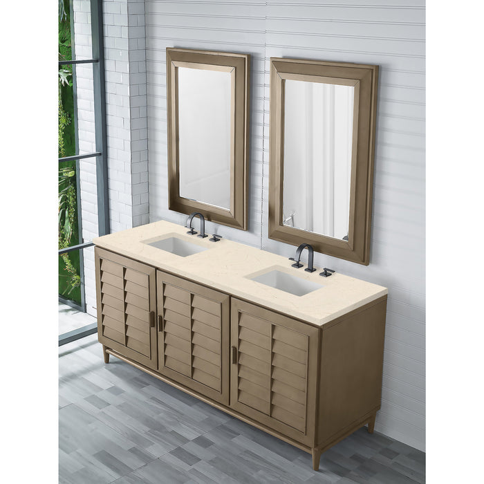 Whitewashed Walnut / Eternal Marfil - 3 Faucet Holes