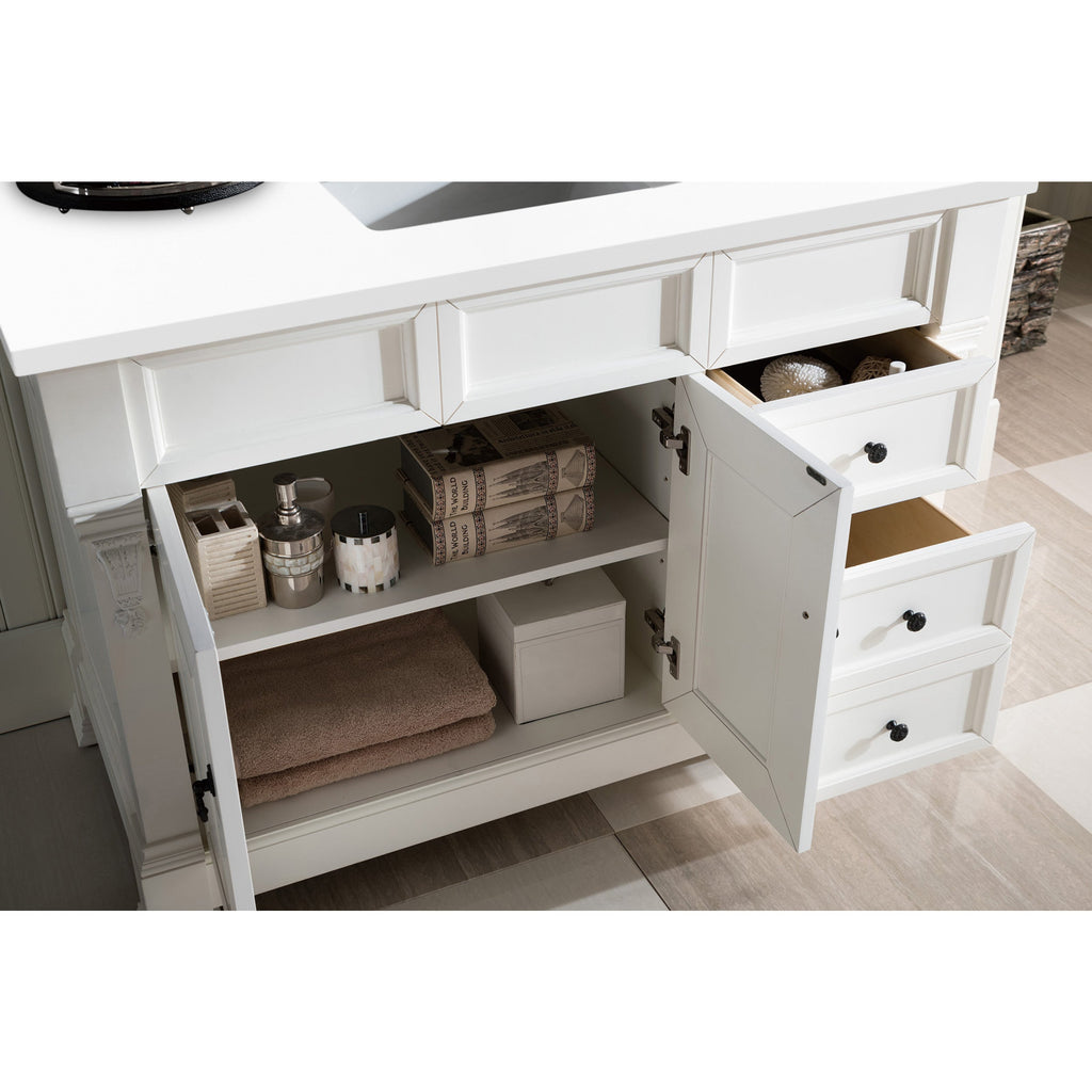 Bright White / White Zeus - 3 Faucet Holes