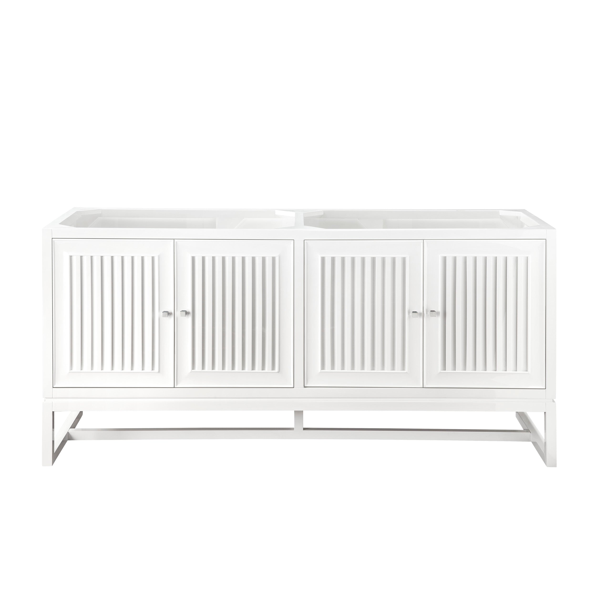 Glossy White / No Countertop