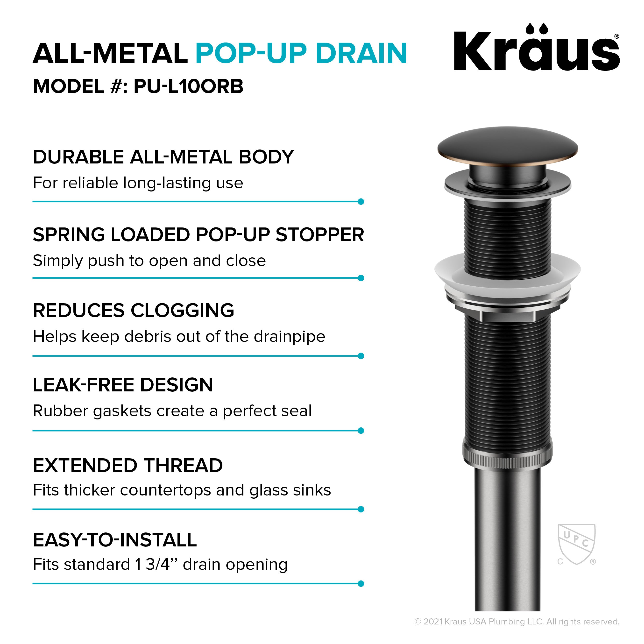 Oil Rubbed Bronze