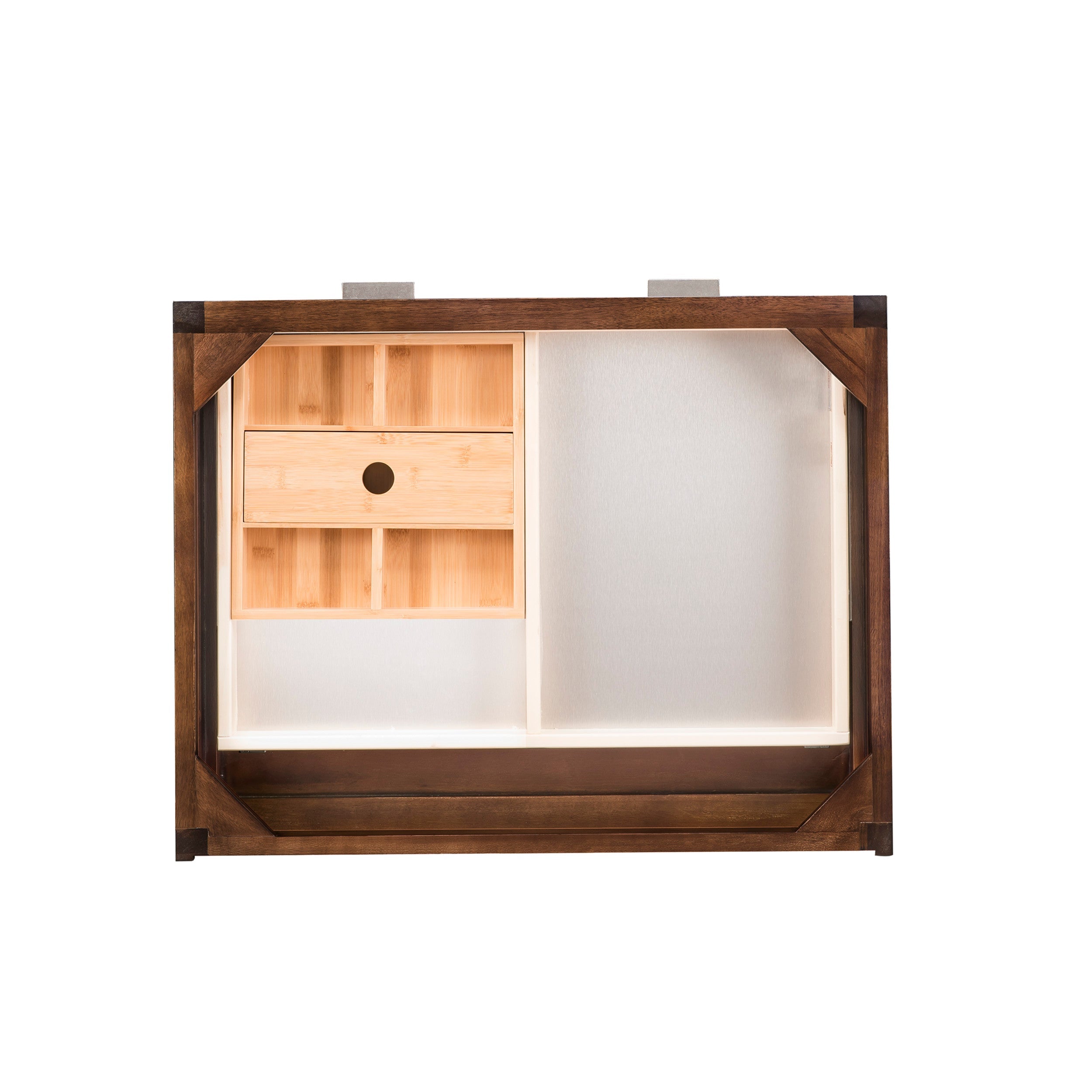 Mid-Century Acacia / No Countertop