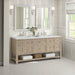 Whitewashed Oak / Ethereal Noctis - 3 Faucet Holes