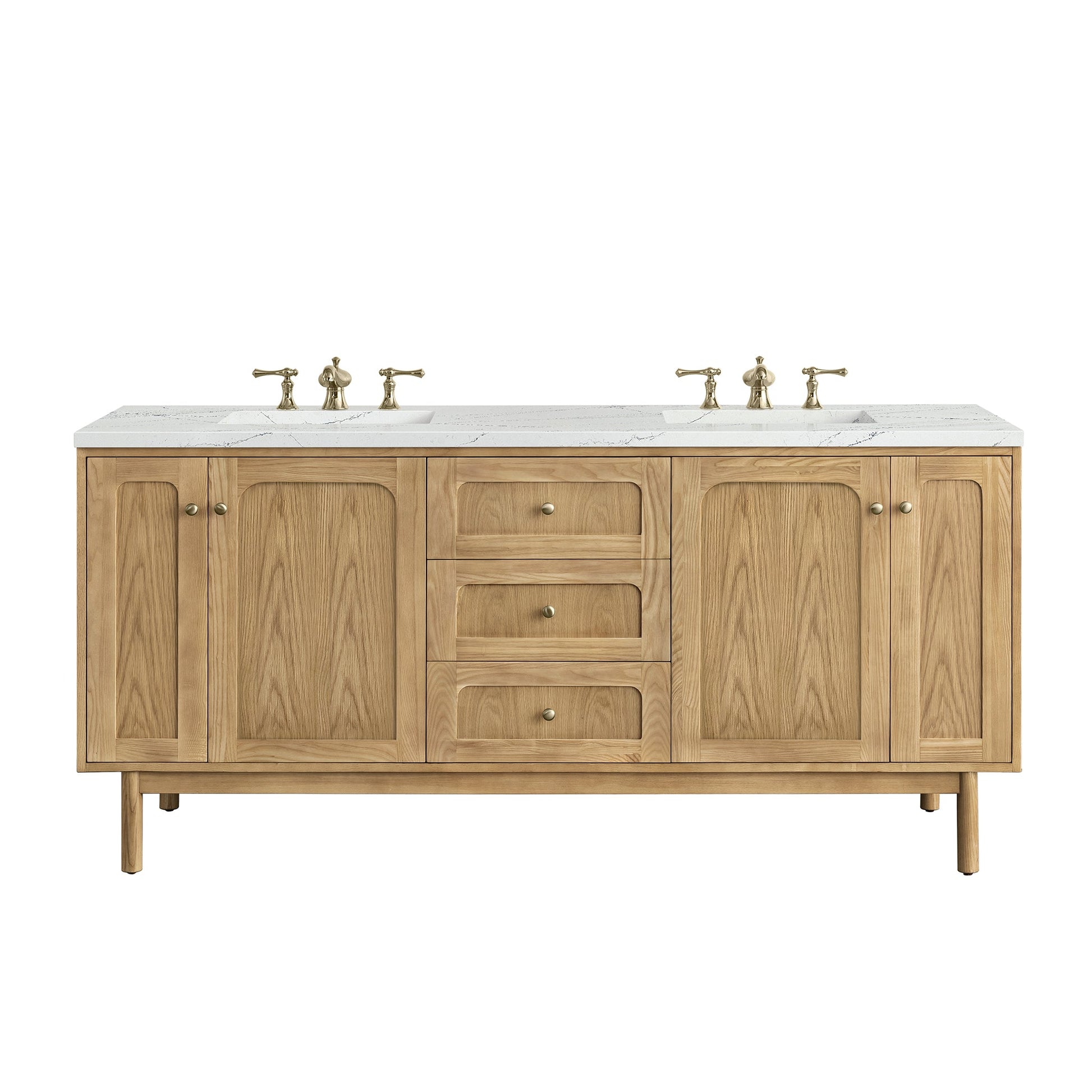 Light Natural Oak / Ethereal Noctis - 3 Faucet Holes