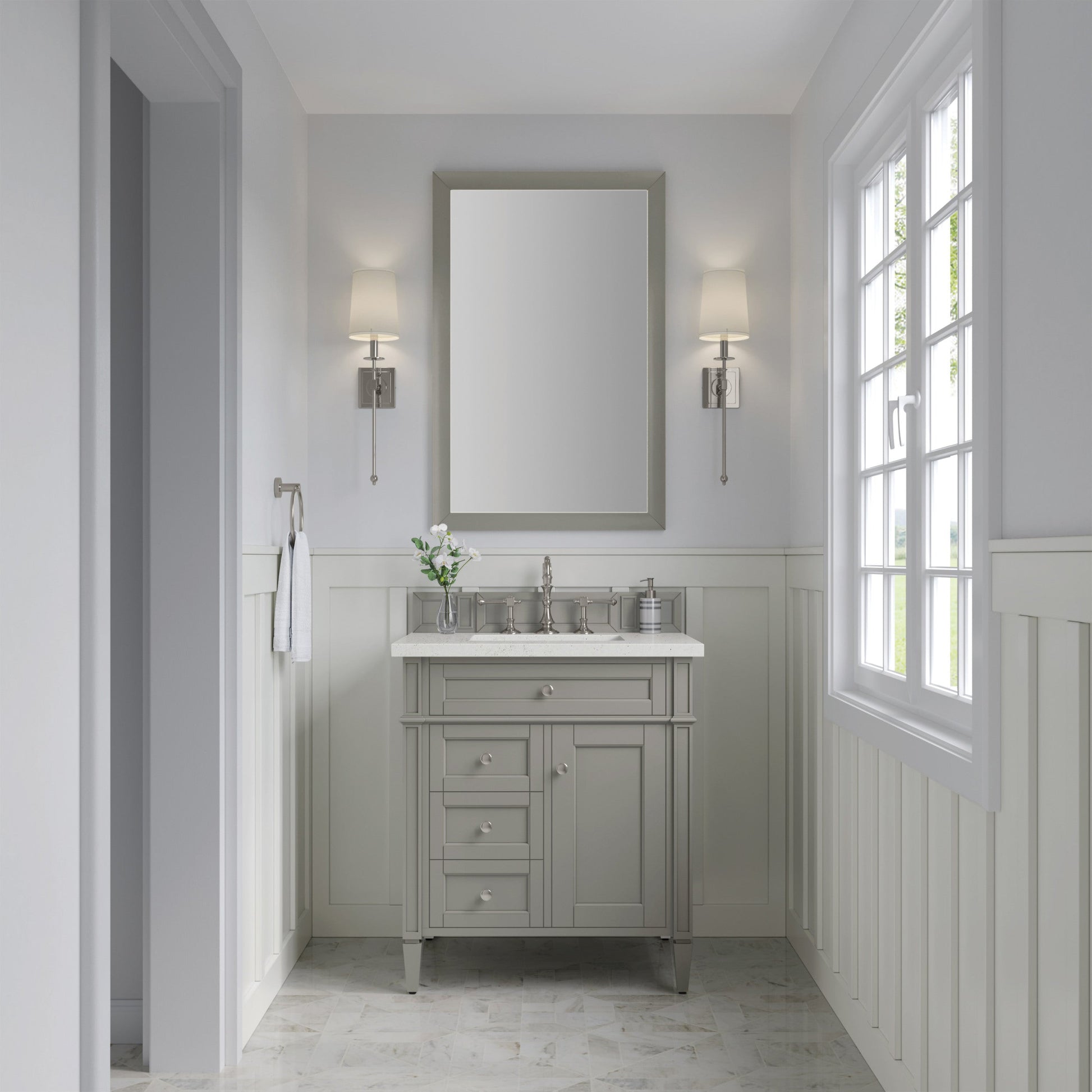 Urban Gray / Lime Delight - 3 Faucet Holes