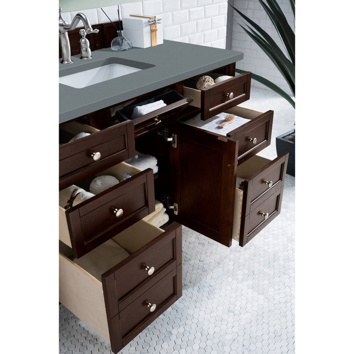Burnished Mahogany / Cala Blue - 3 Faucet Holes
