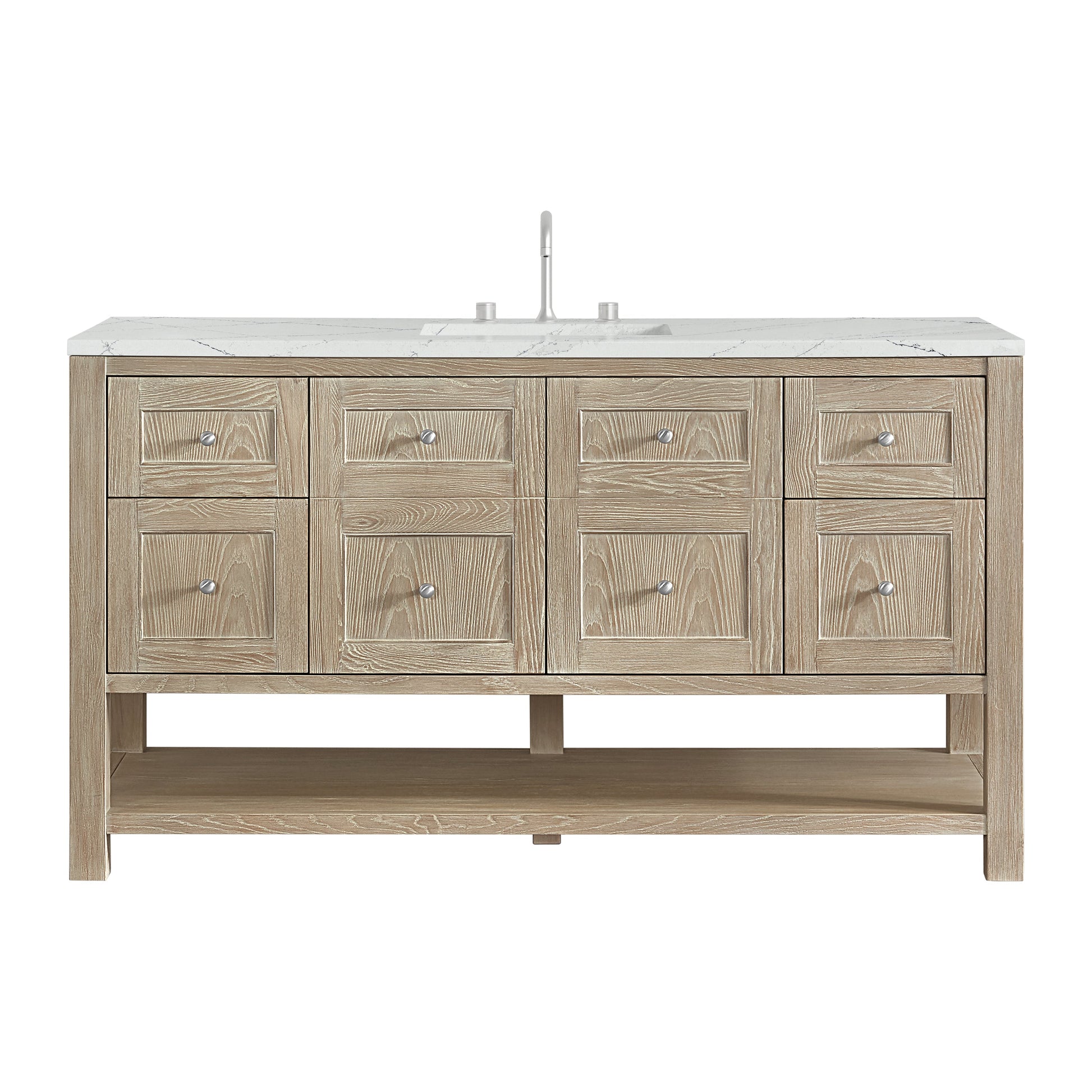 Whitewashed Oak / Ethereal Noctis - 3 Faucet Holes