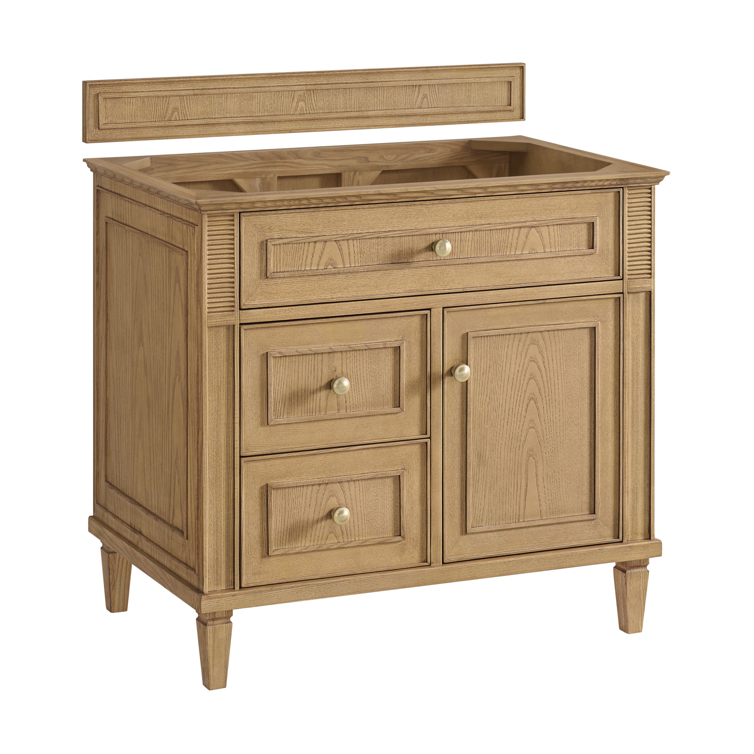 Light Natural Oak / No Countertop
