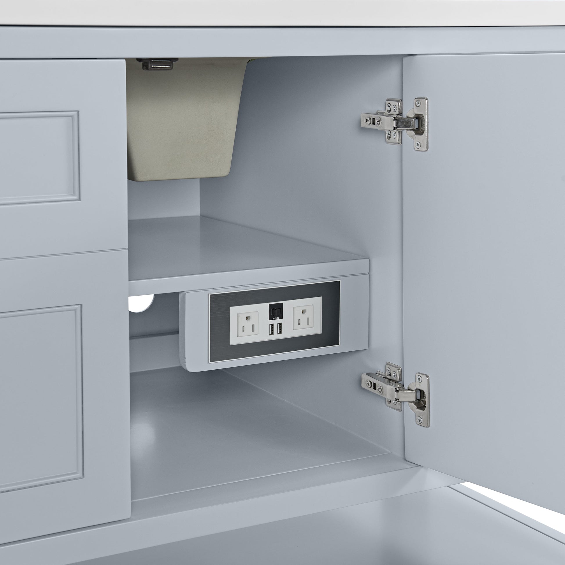 Serenity Blue / No Countertop