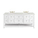 Bright White / Lime Delight - 3 Faucet Holes