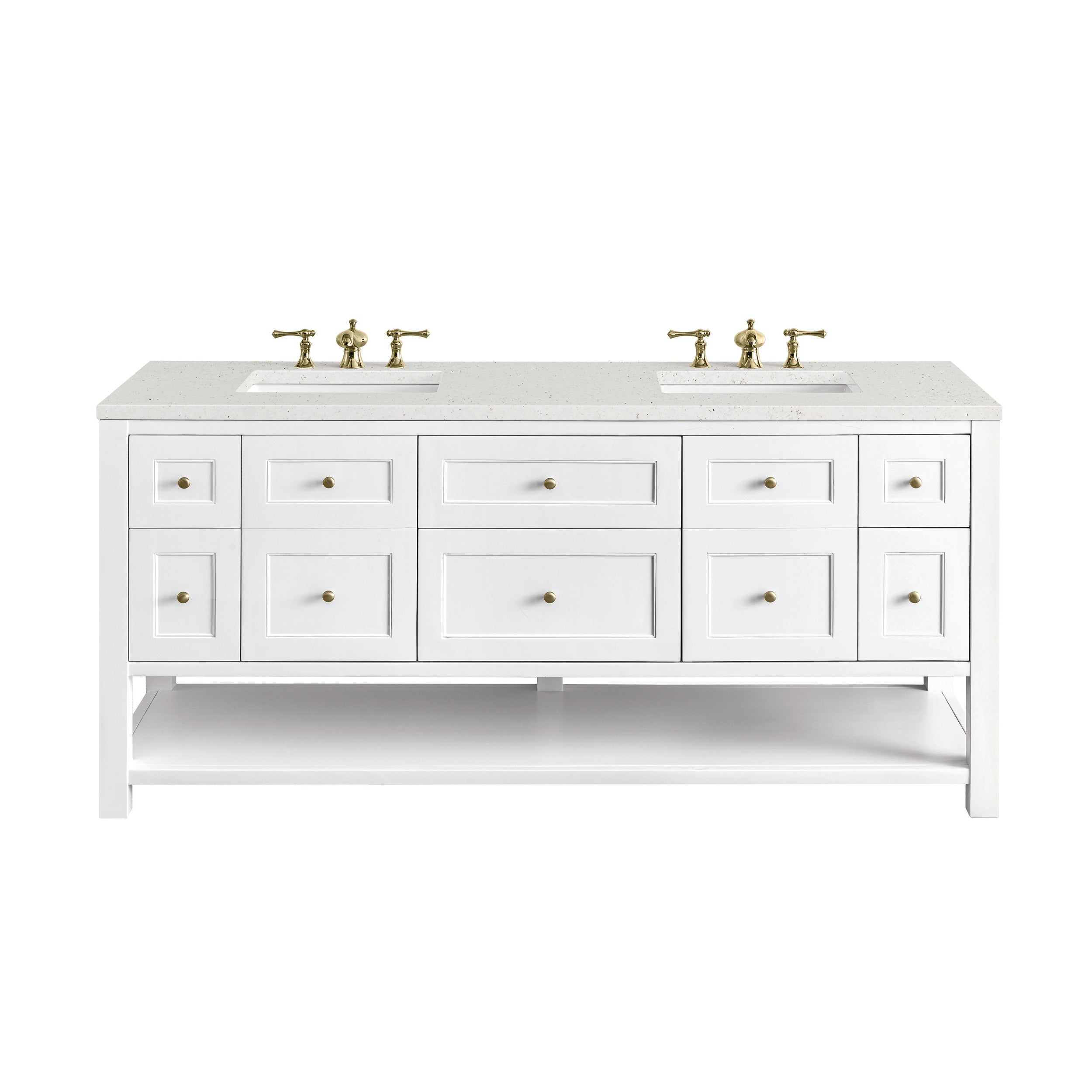 Bright White / Lime Delight - 3 Faucet Holes