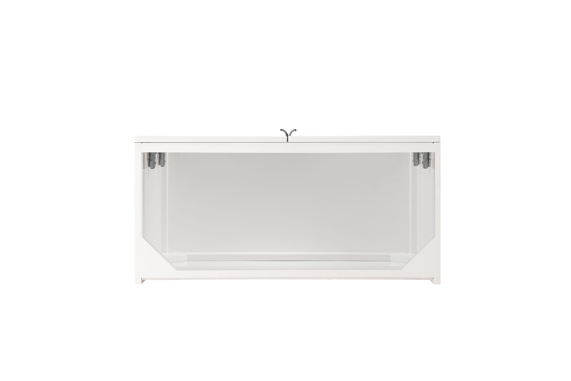 Glossy White / No Countertop