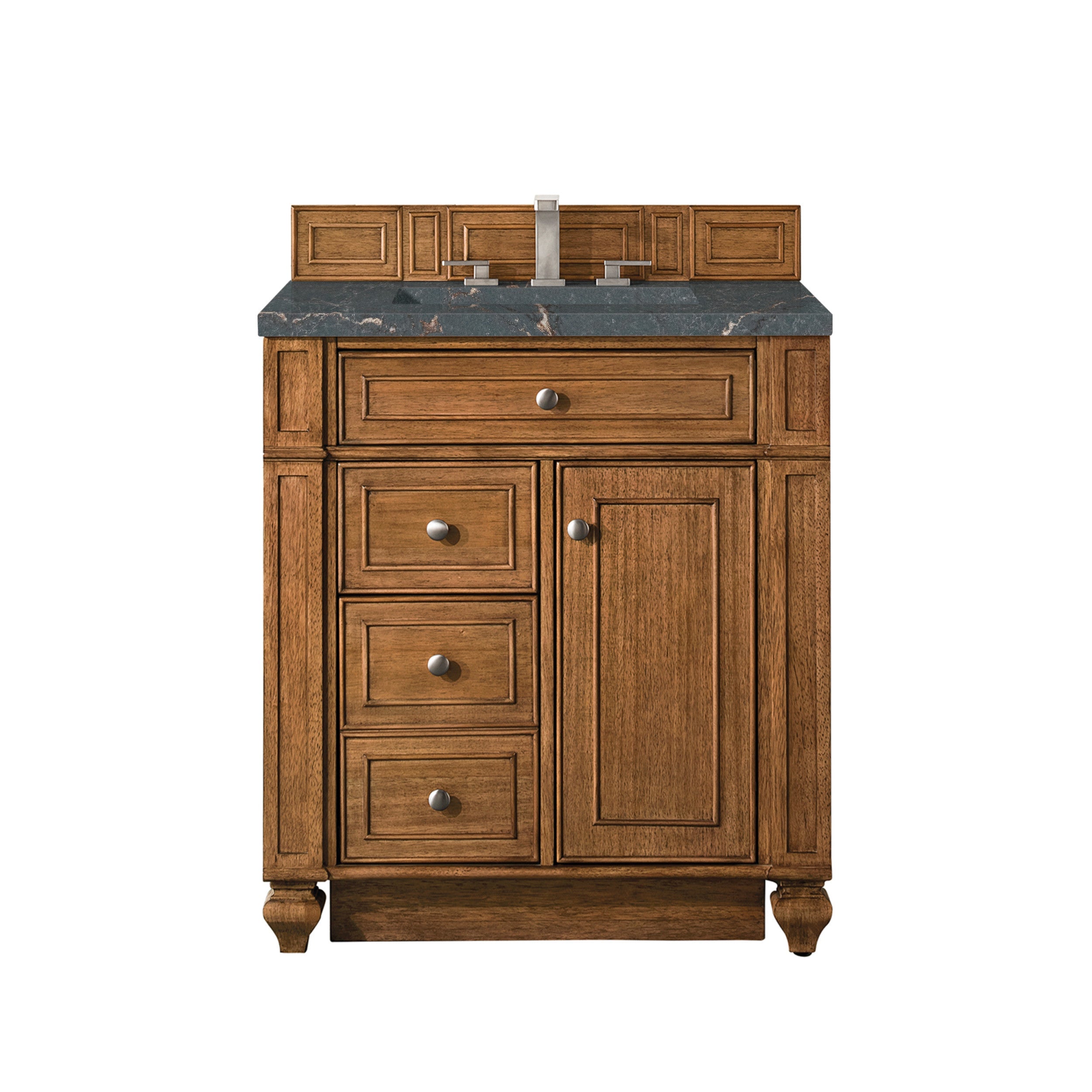 Saddle Brown / Parisien Bleu - 3 Faucet Holes