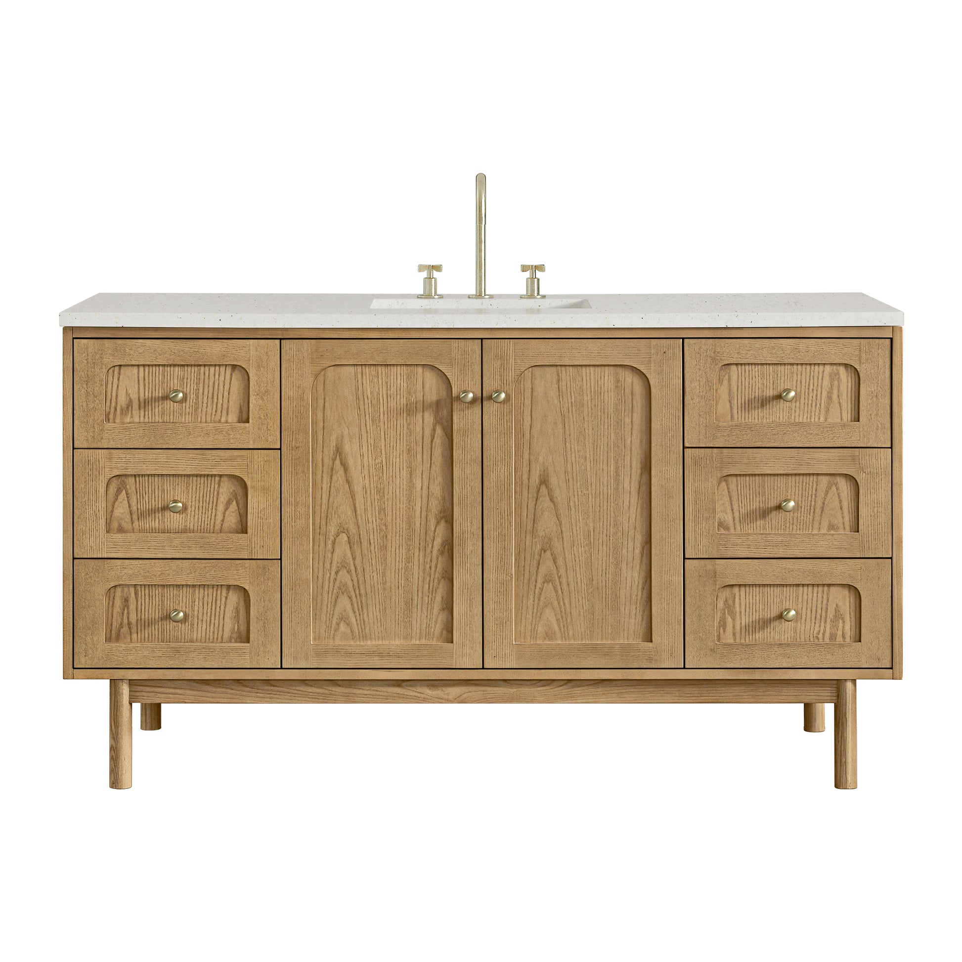 Light Natural Oak / Lime Delight - 3 Faucet Holes