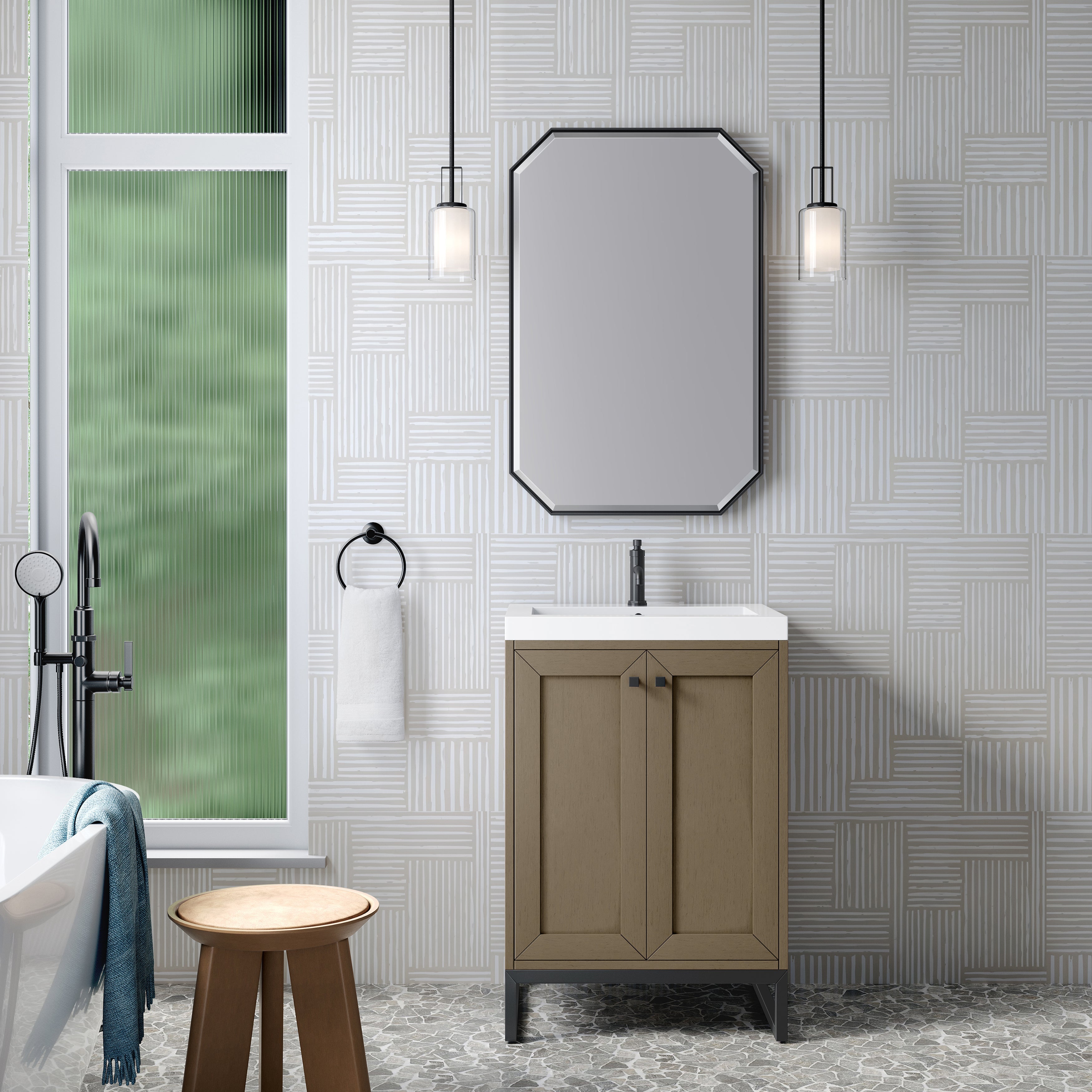 Walnut Whisper / Matte Black