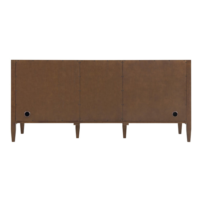 Mid-Century Walnut / White Zeus - 3 Faucet Holes