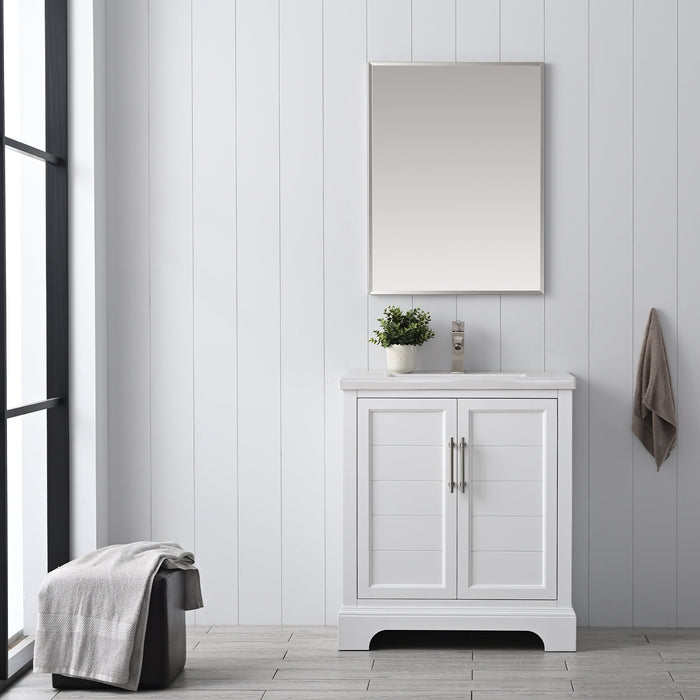Vanity Art Madison 30" Single Sink 2 Door Bathroom Vanity with Top