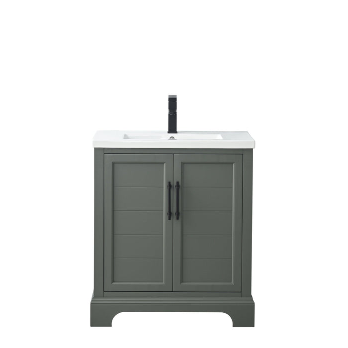 Vanity Art Madison 30" Single Sink 2 Door Bathroom Vanity with Top