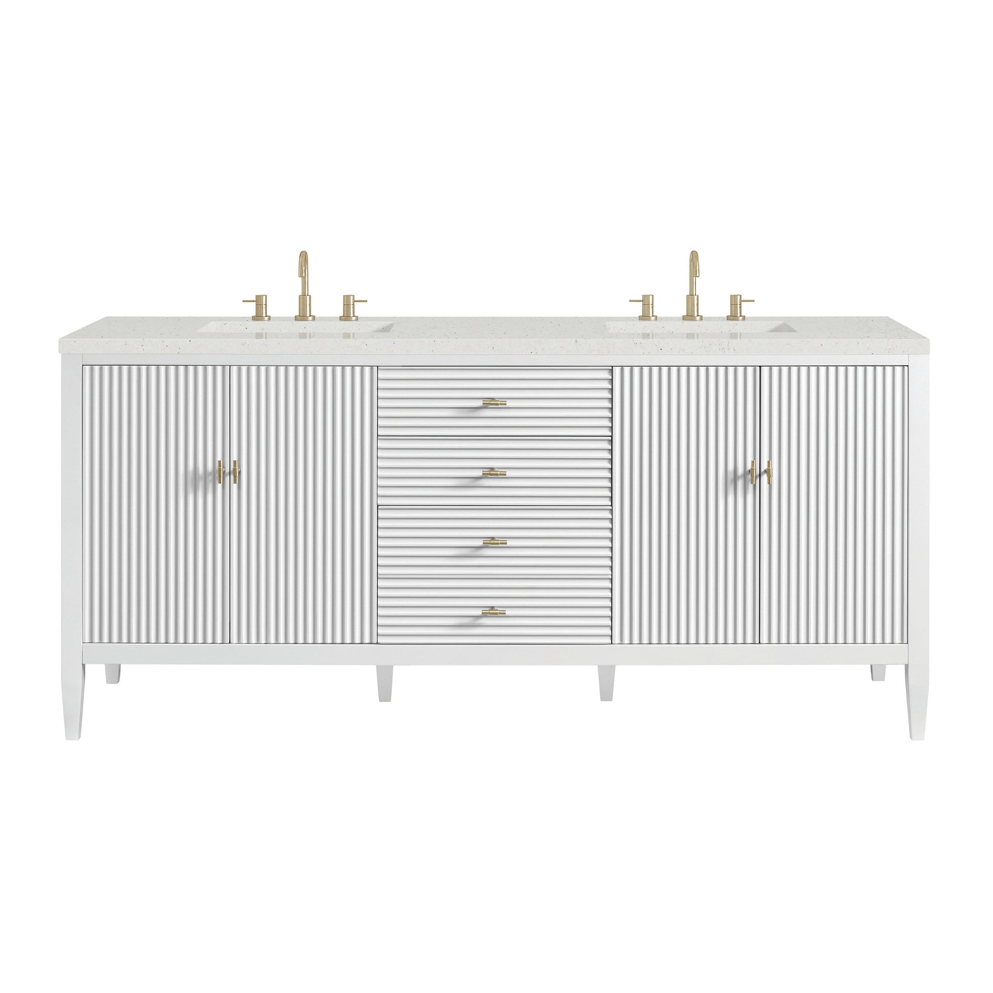 Bright White / Lime Delight - 3 Faucet Holes