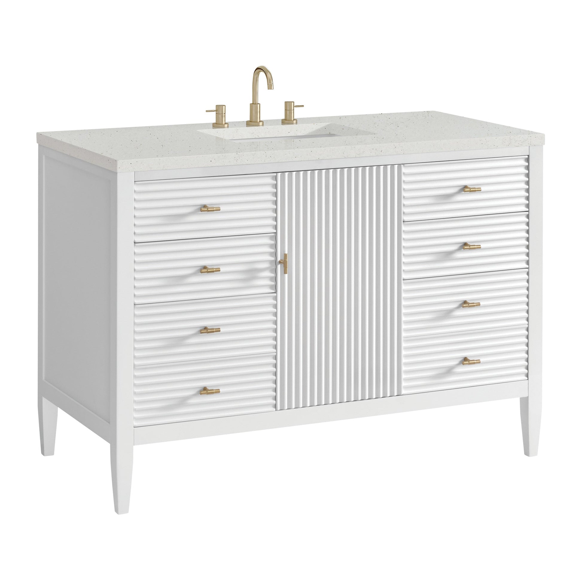Bright White / Lime Delight - 3 Faucet Holes