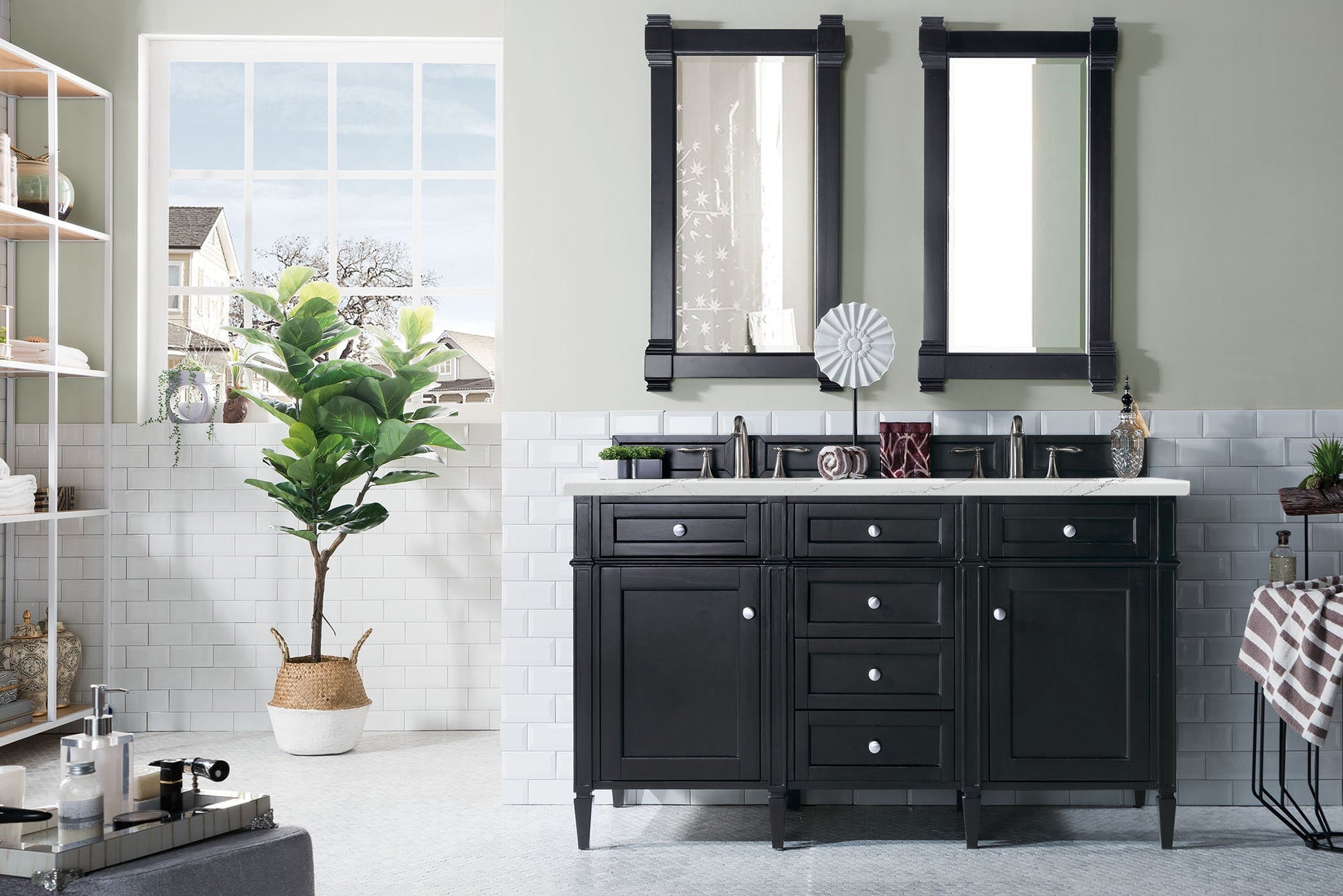 Black Onyx / Ethereal Noctis - 3 Faucet Holes