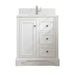 Bright White / White Zeus - 1 Faucet Hole