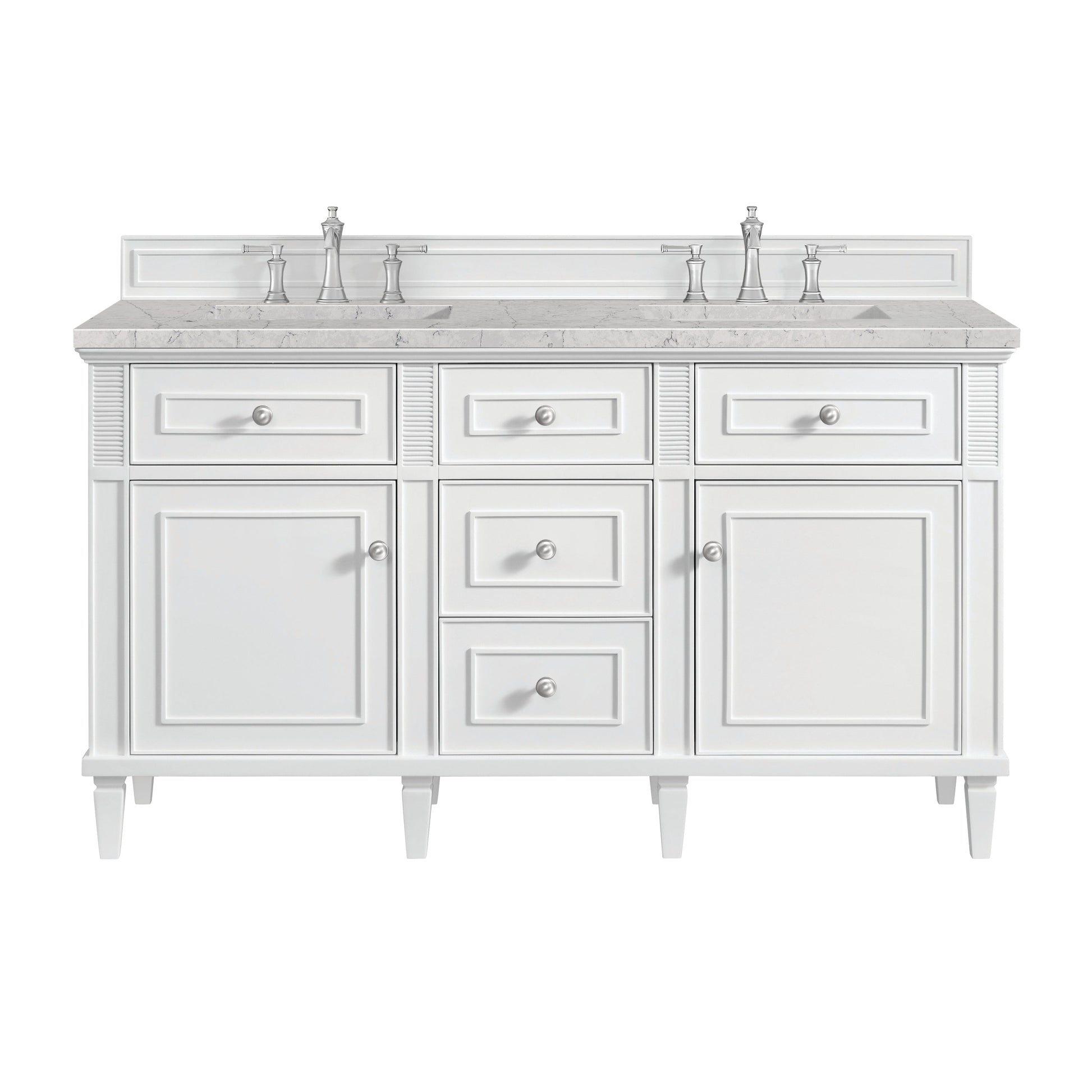 Bright White / Eternal Jasmine Pearl - 3 Faucet Holes