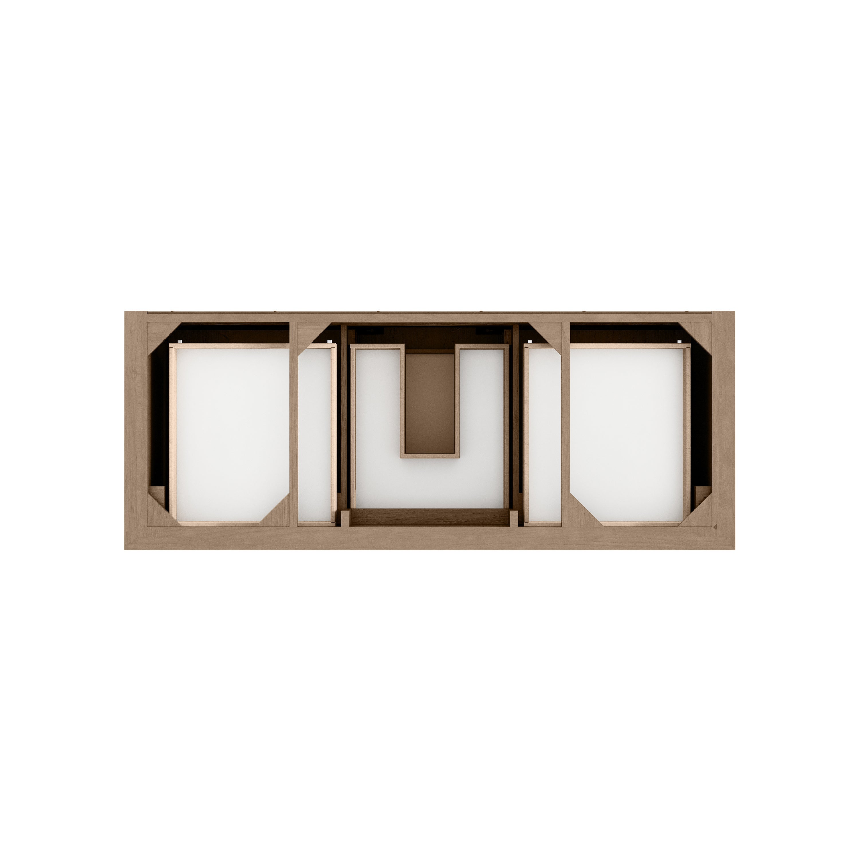 Pecan / No Countertop