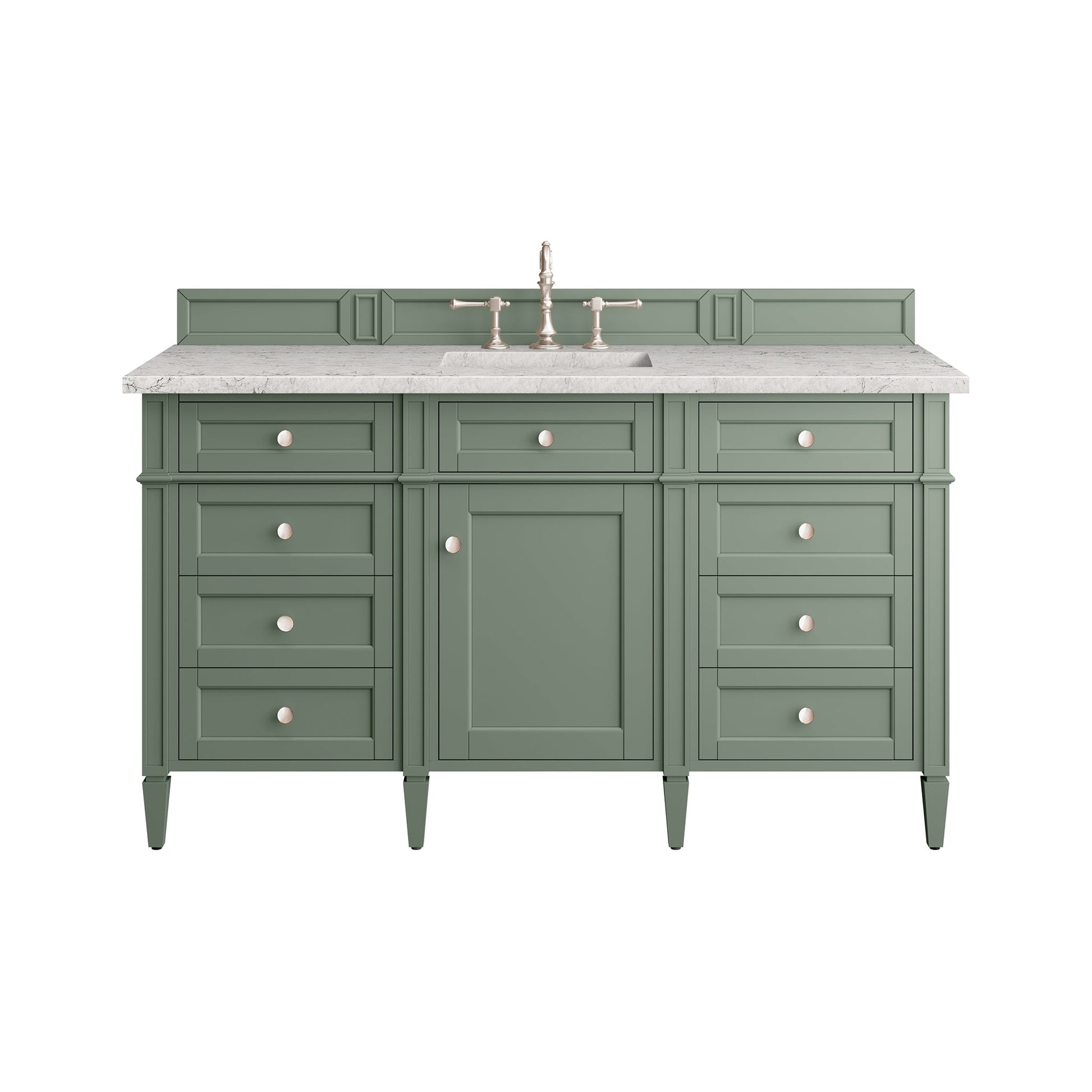 Smokey Celadon / Eternal Jasmine Pearl - 3 Faucet Holes