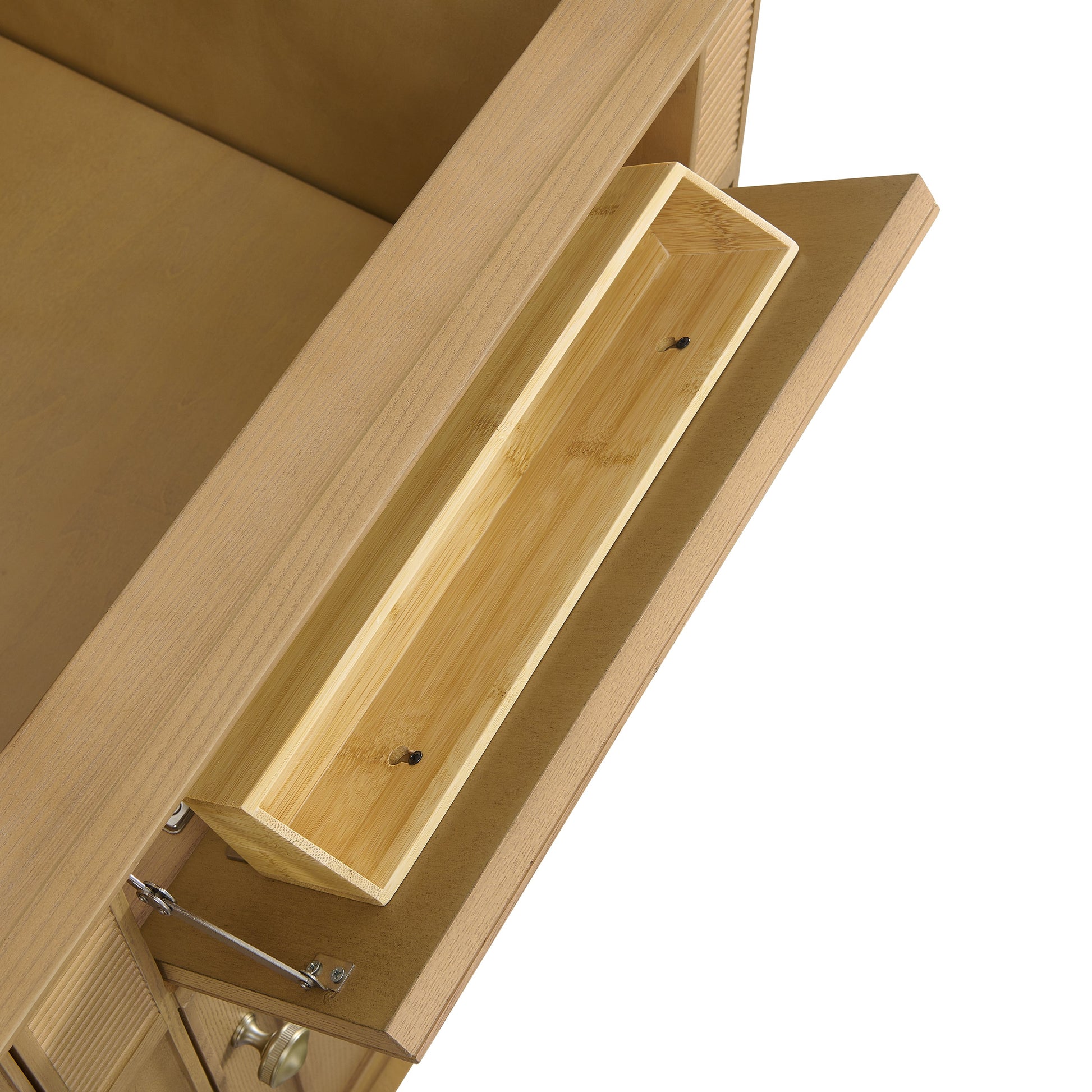 Light Natural Oak / Victorian Silver - 3 Faucet Holes