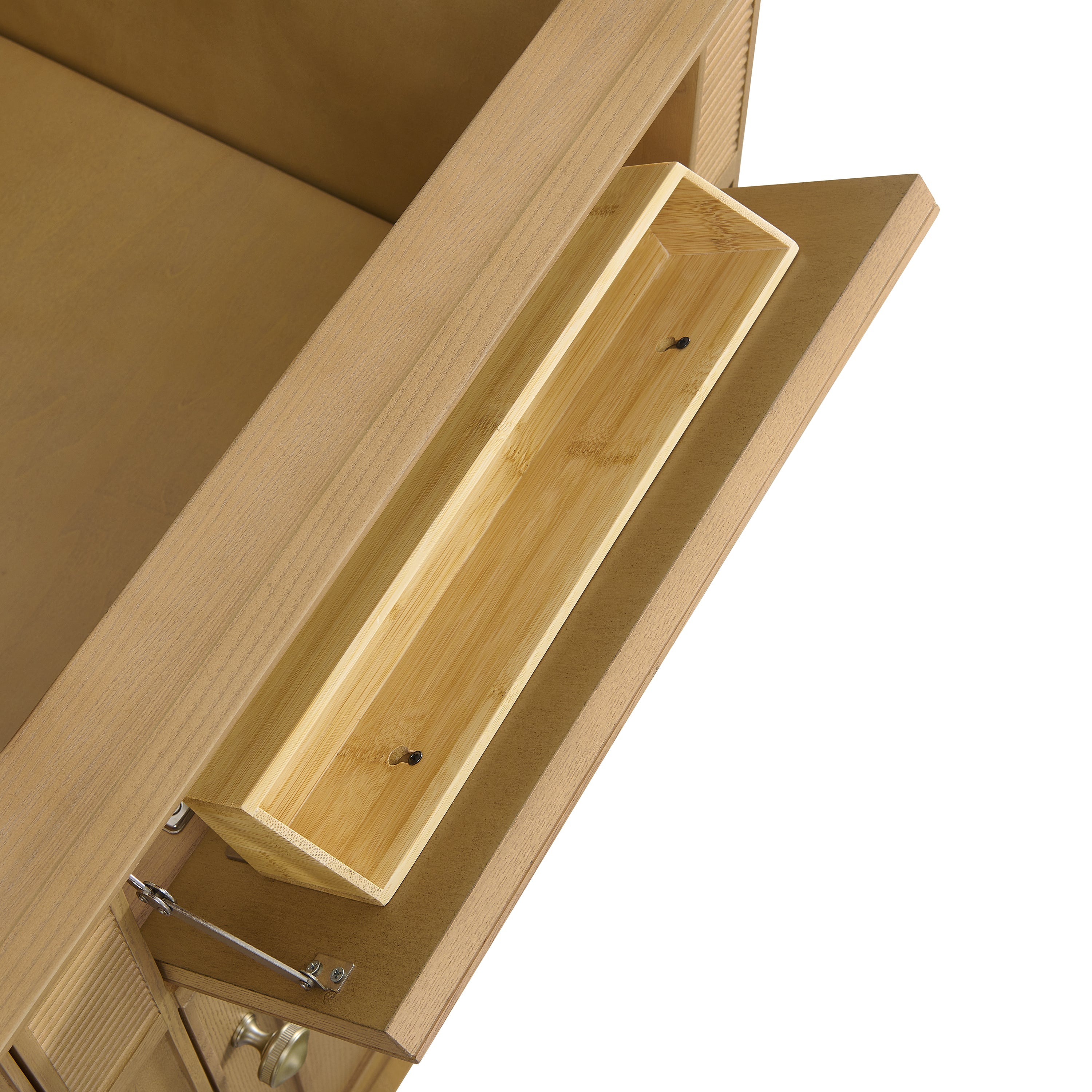 Light Natural Oak / Victorian Silver - 3 Faucet Holes