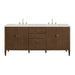 Mid-Century Walnut / Lime Delight - 3 Faucet Holes