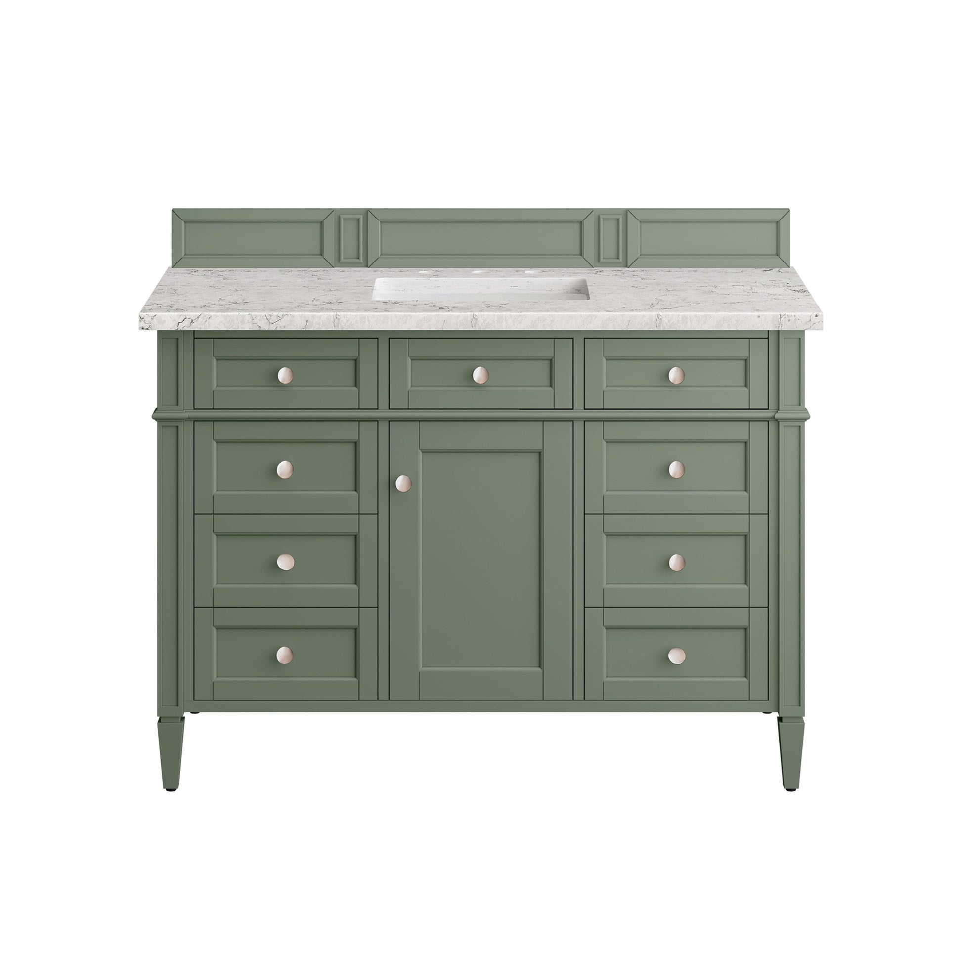 Smokey Celadon / Eternal Jasmine Pearl - 3 Faucet Holes