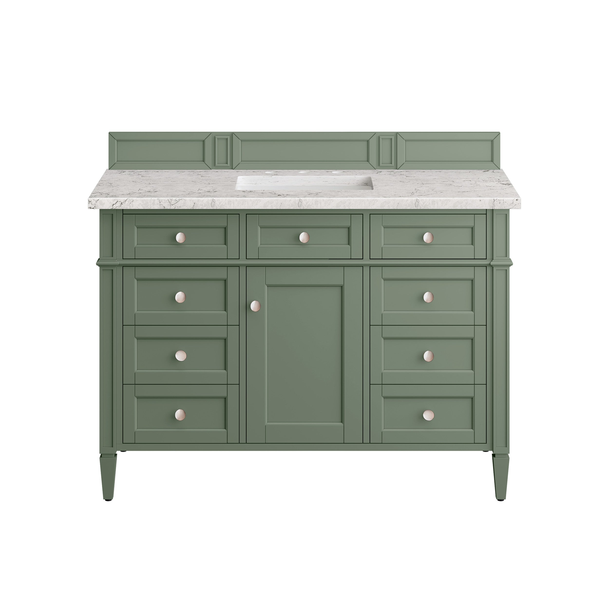 Smokey Celadon / Eternal Jasmine Pearl - 3 Faucet Holes