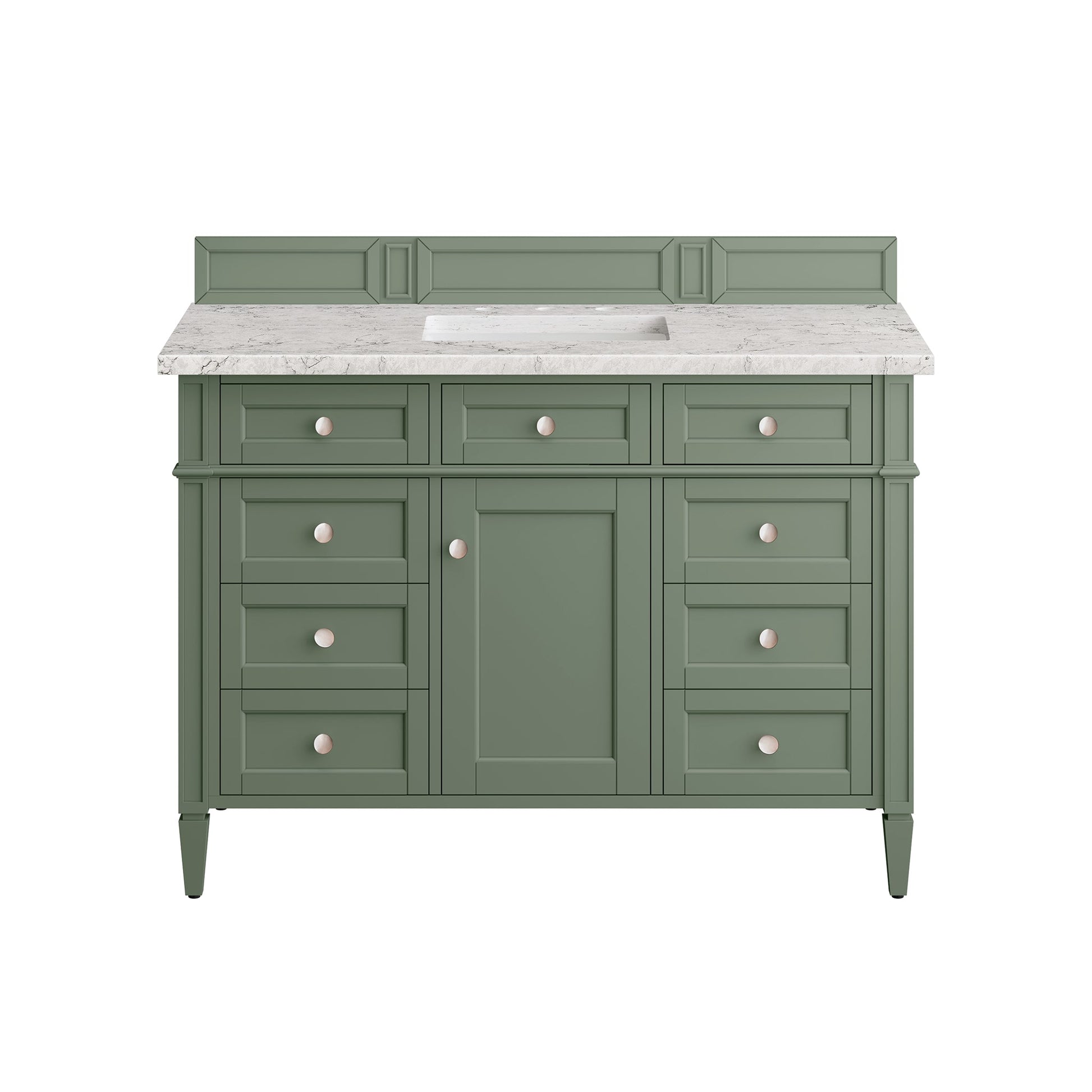 Smokey Celadon / Eternal Jasmine Pearl - 3 Faucet Holes