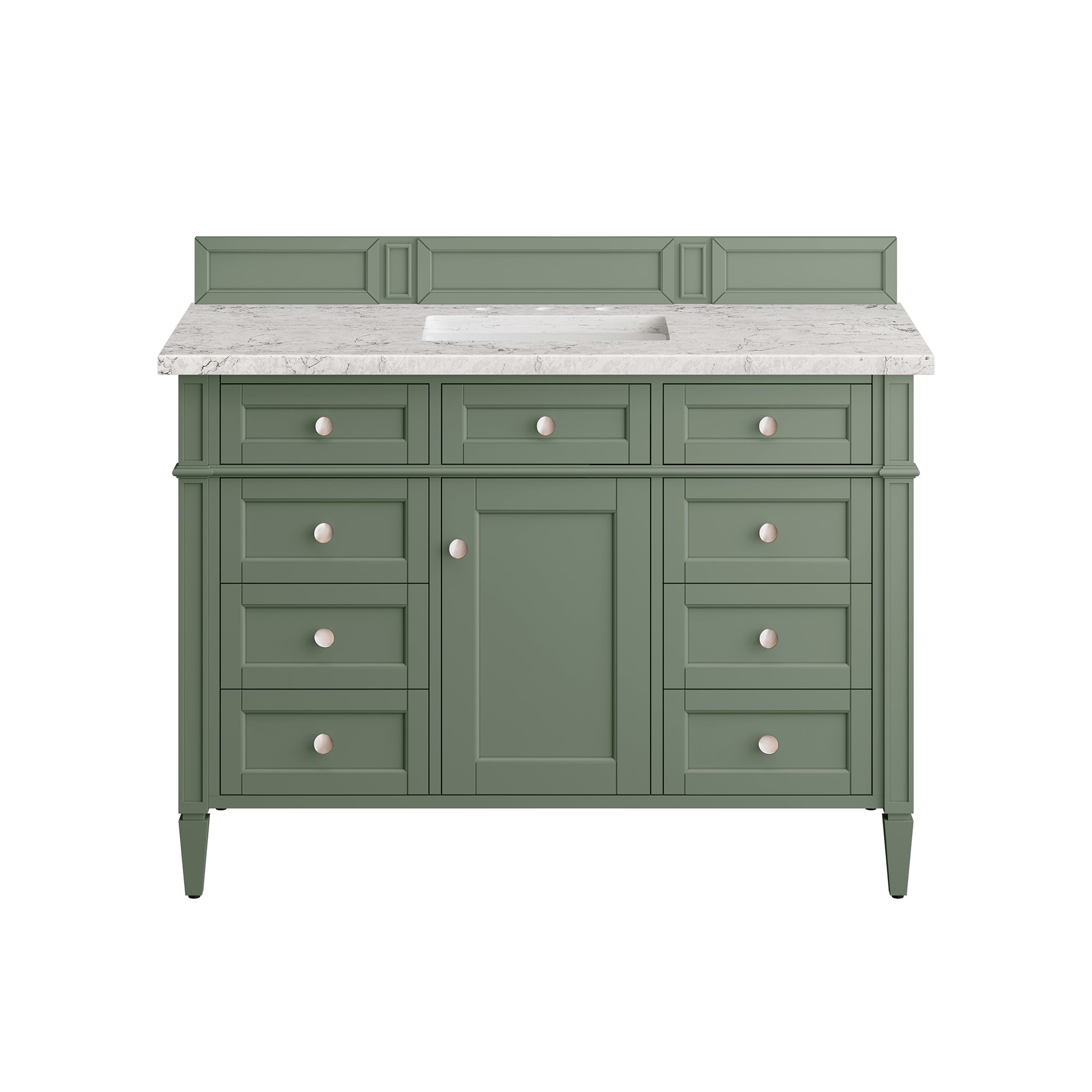 Smokey Celadon / Eternal Jasmine Pearl - 3 Faucet Holes