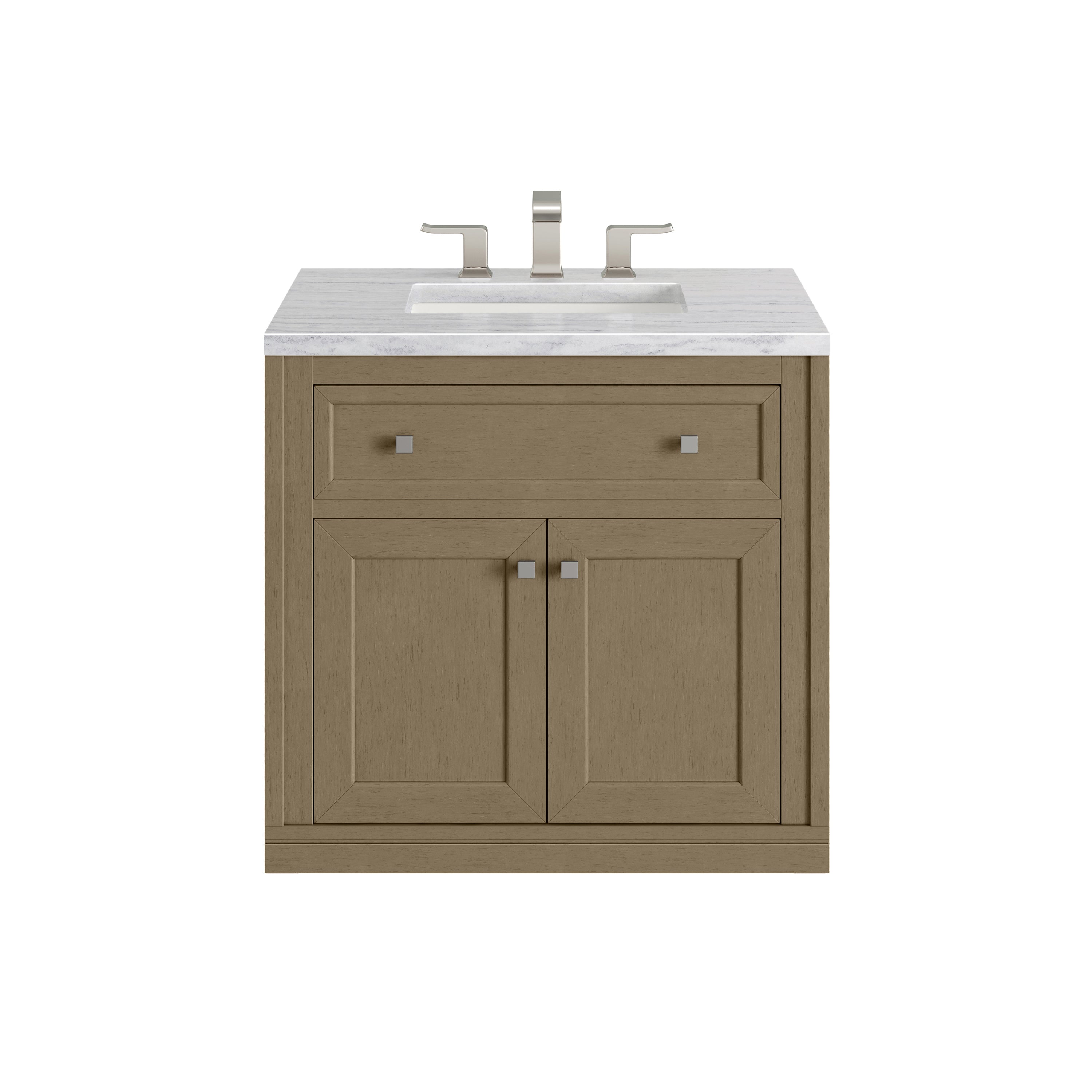 Walnut Whisper / Arctic Fall - 3 Faucet Holes