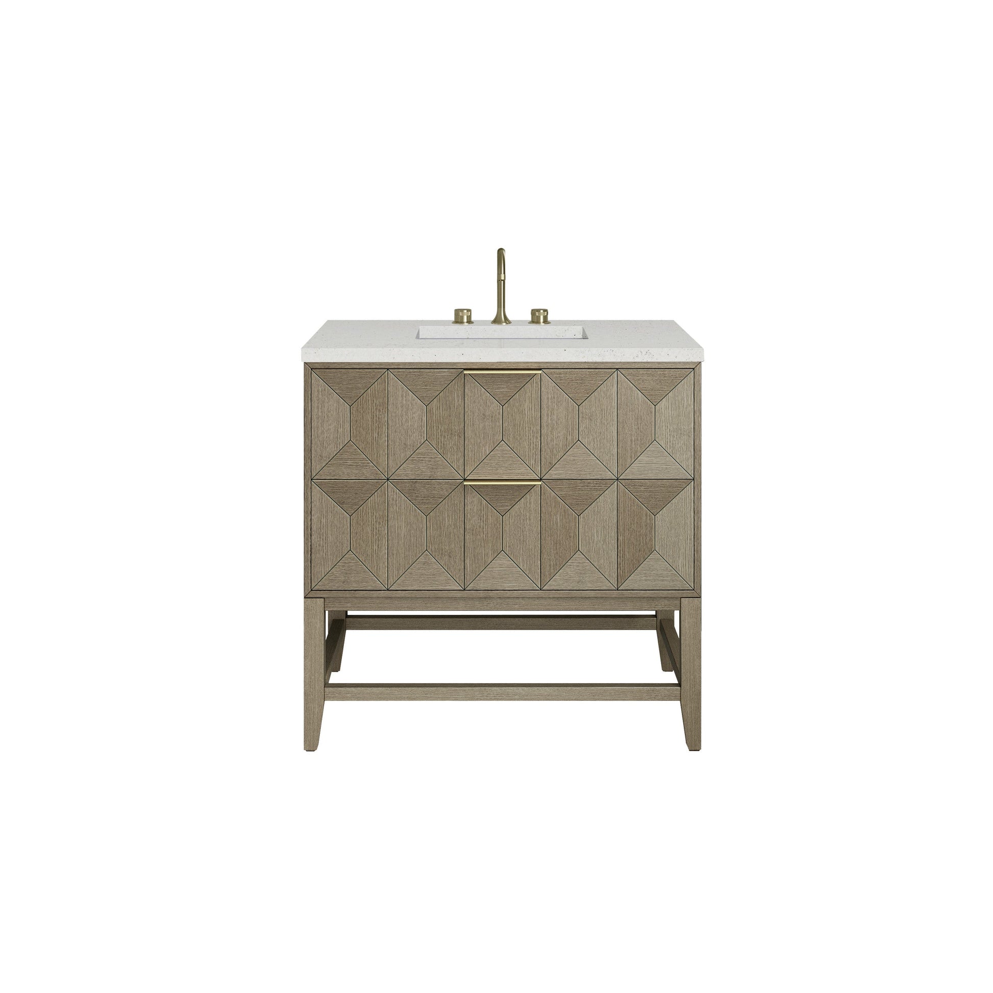 Pebble Oak / Lime Delight - 3 Faucet Holes