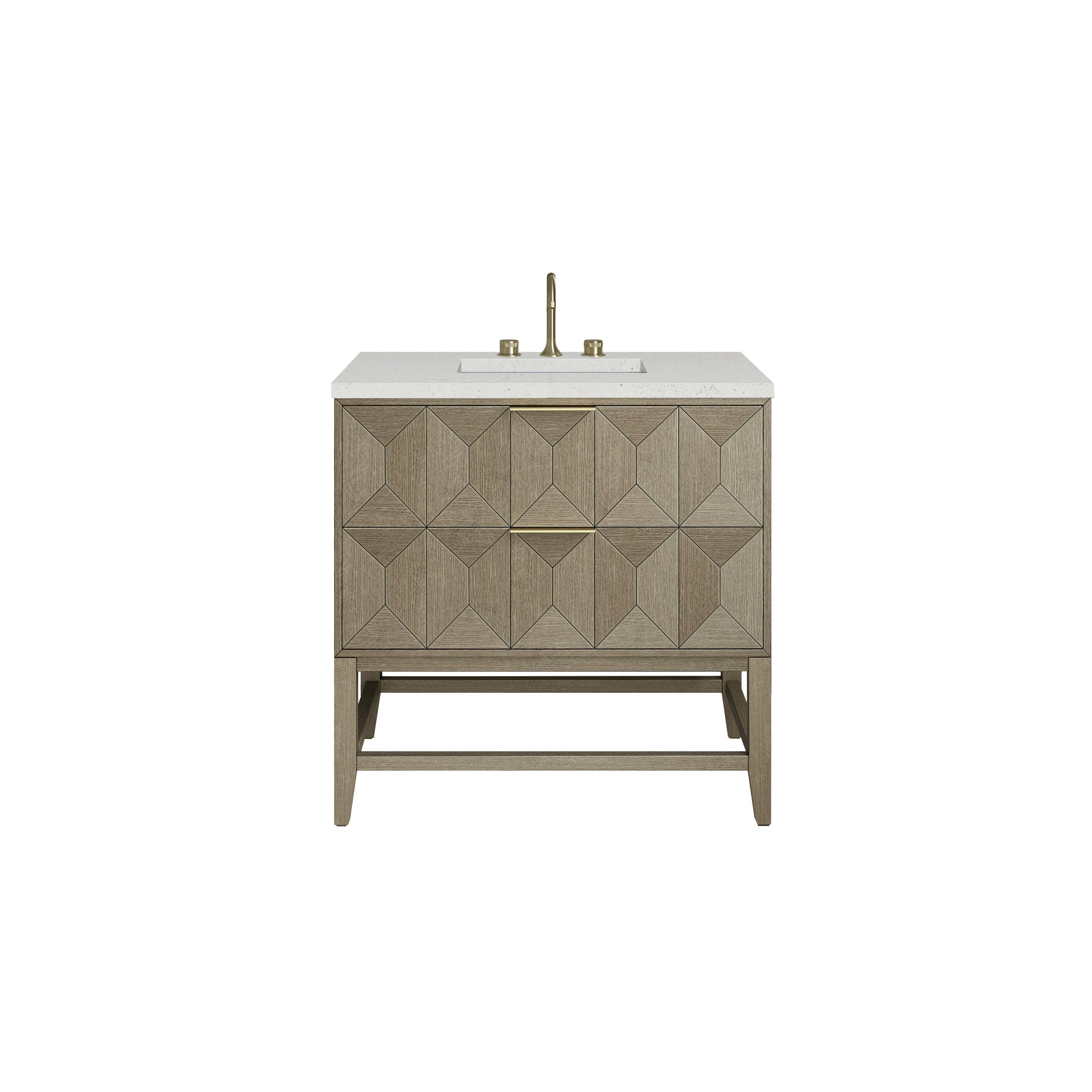 Pebble Oak / Lime Delight - 3 Faucet Holes