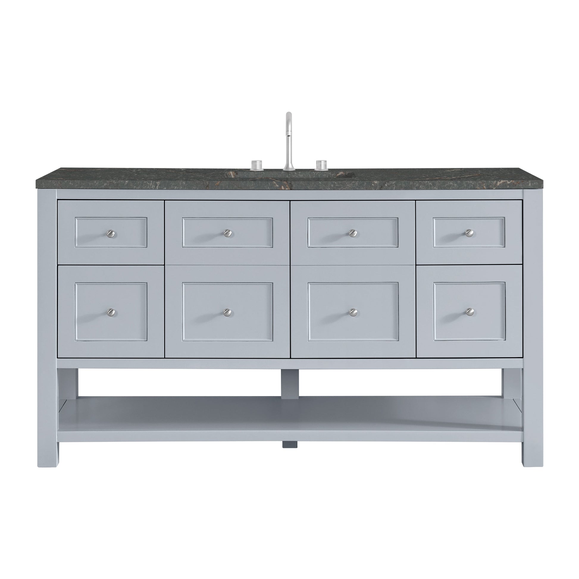 Serenity Blue / Parisien Bleu - 3 Faucet Holes